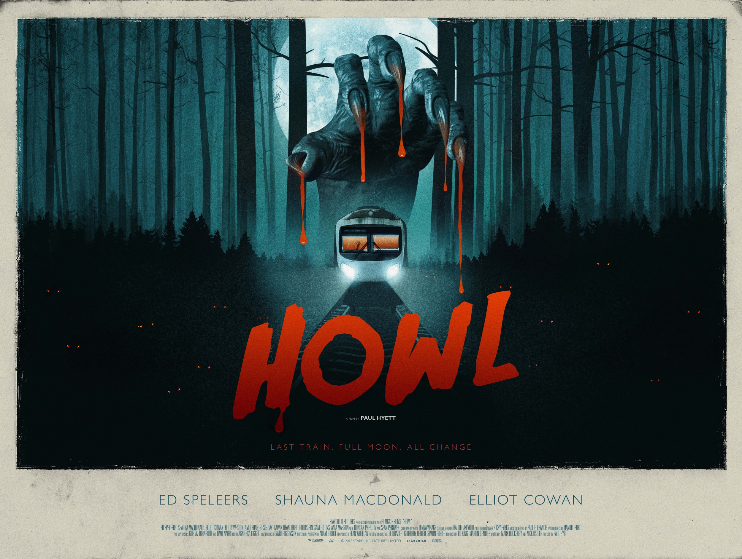 Mega Sized Movie Poster Image for Howl (#2 of 4)