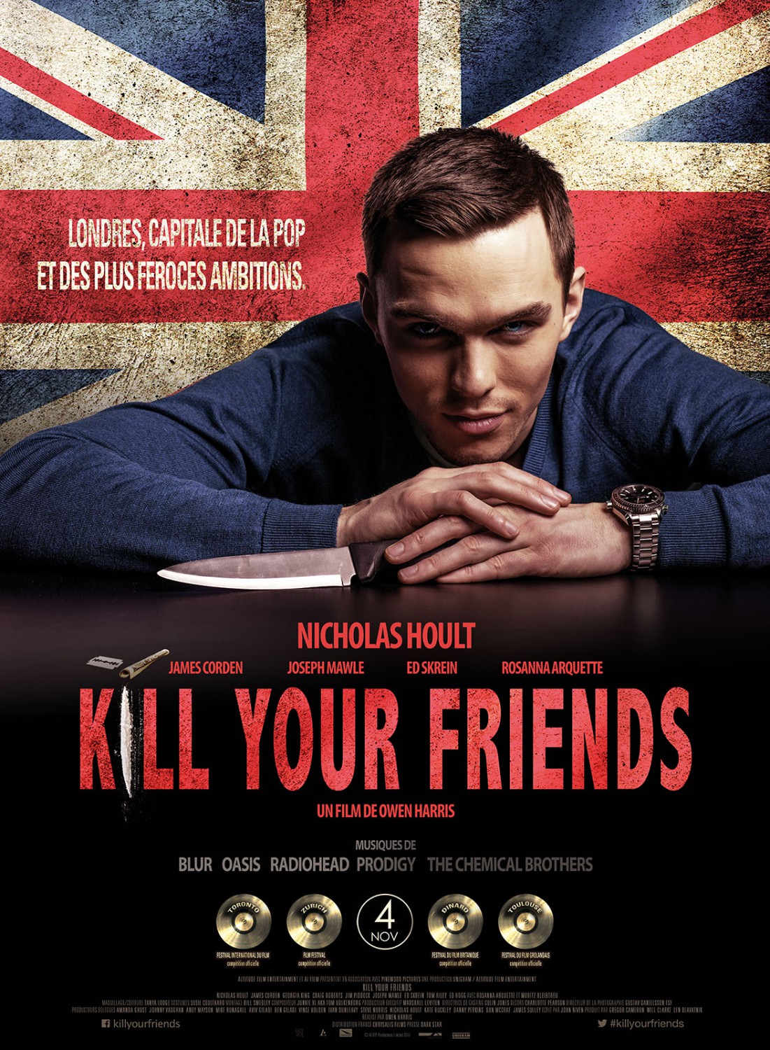 Extra Large Movie Poster Image for Kill Your Friends (#2 of 6)
