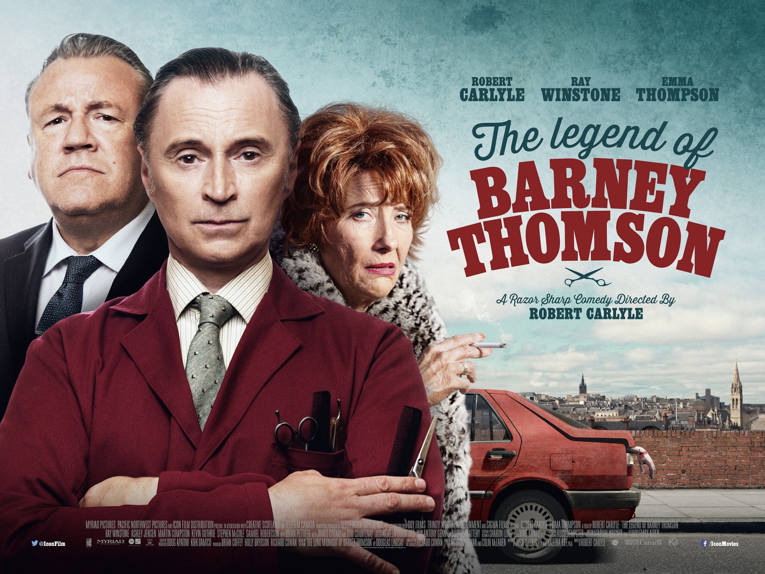 Extra Large Movie Poster Image for The Legend of Barney Thomson (#1 of 2)