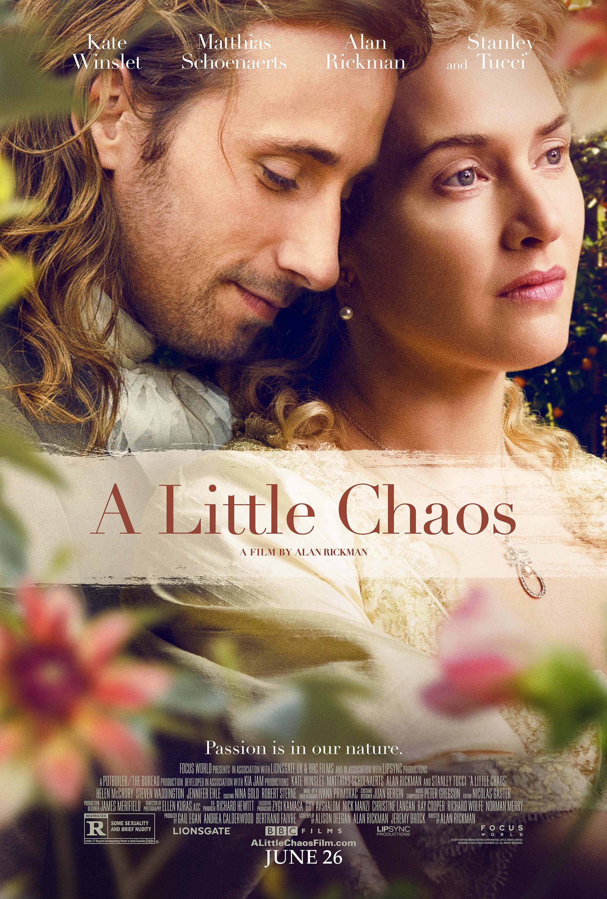 Mega Sized Movie Poster Image for A Little Chaos (#2 of 6)