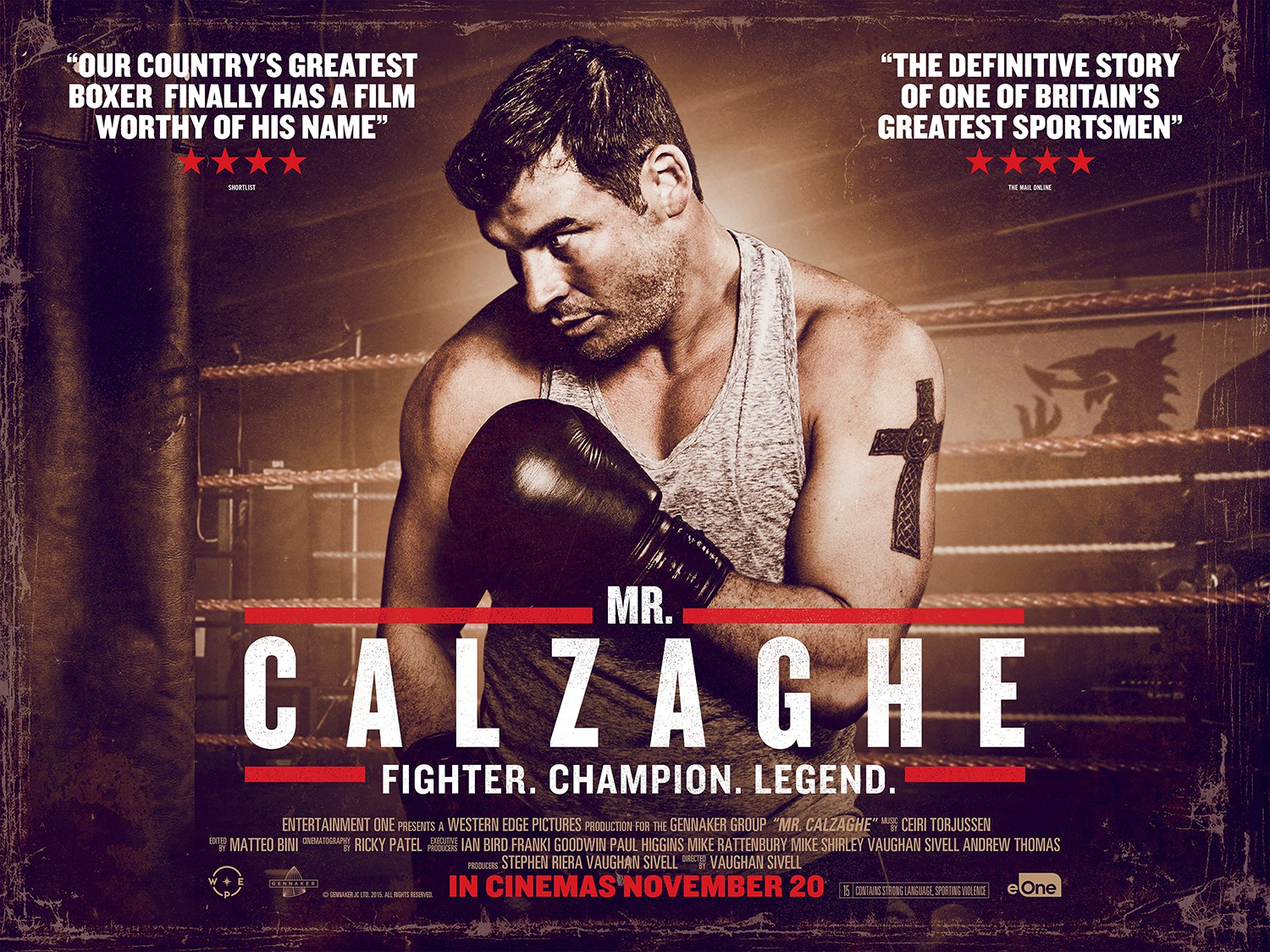 Extra Large Movie Poster Image for Mr Calzaghe 
