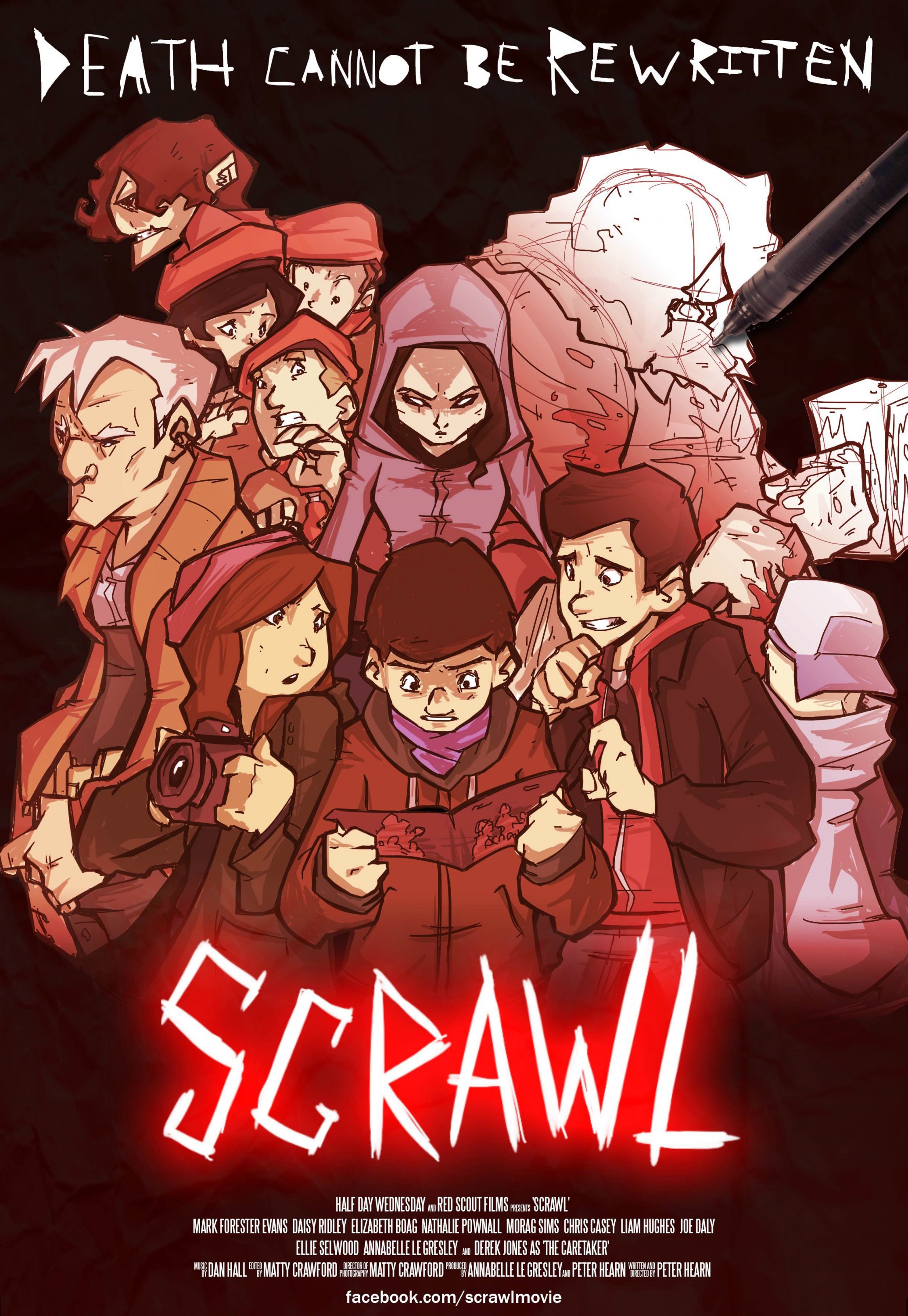 Mega Sized Movie Poster Image for Scrawl (#1 of 2)