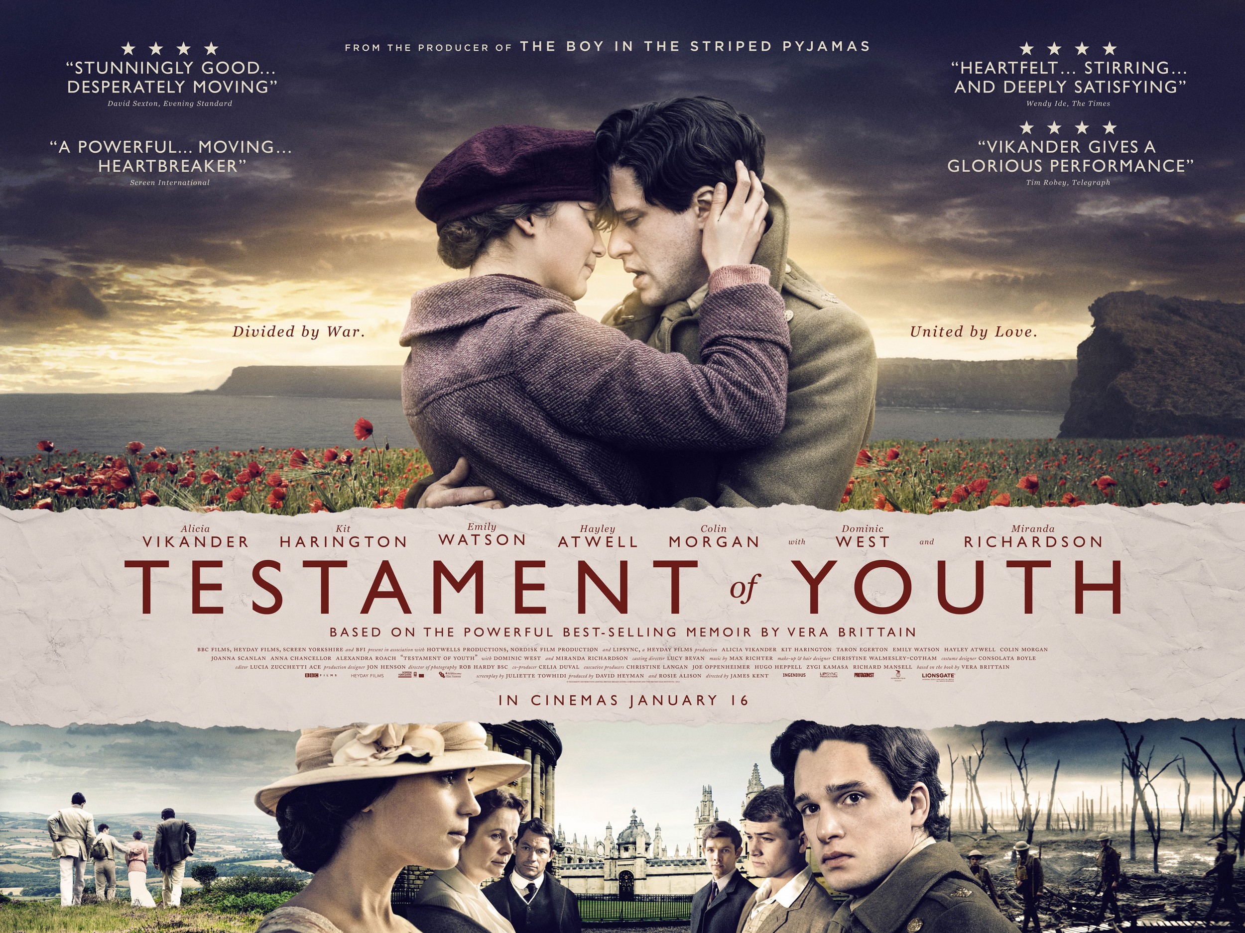 Mega Sized Movie Poster Image for Testament of Youth (#2 of 3)
