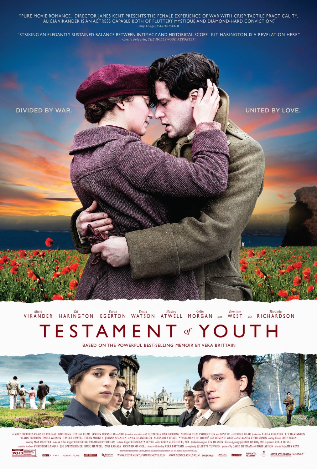 Extra Large Movie Poster Image for Testament of Youth (#3 of 3)