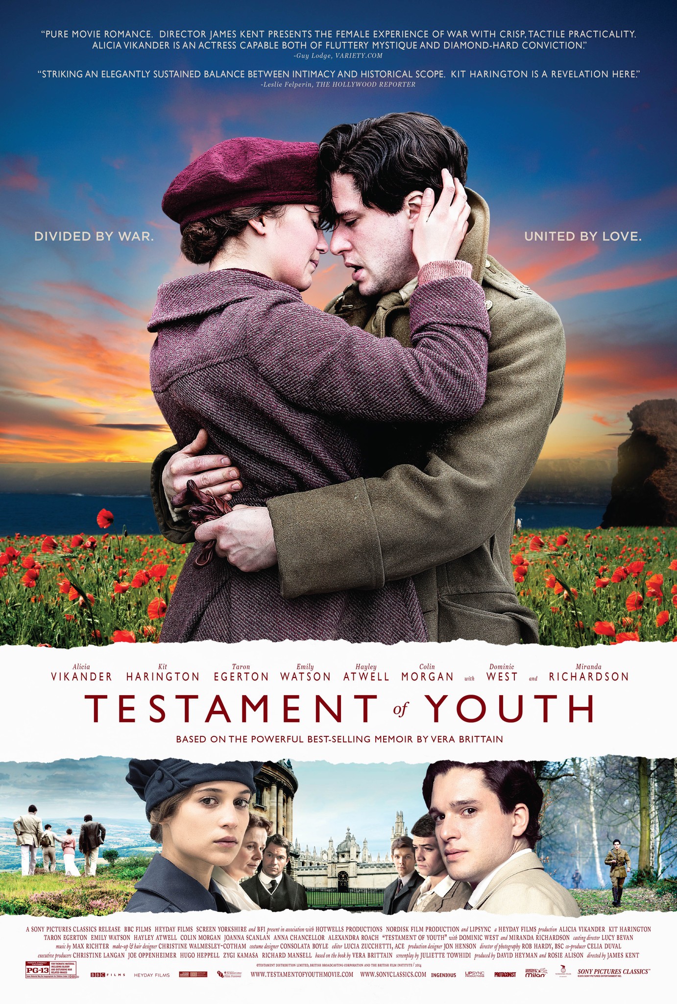 Mega Sized Movie Poster Image for Testament of Youth (#3 of 3)