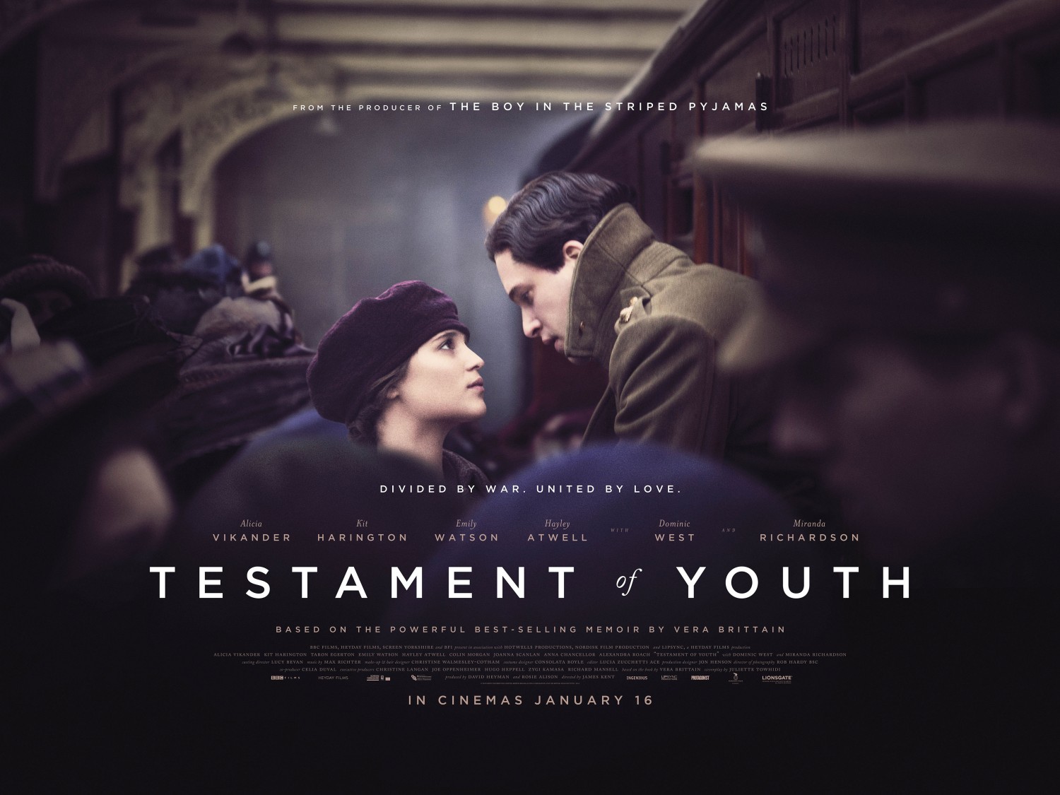 Extra Large Movie Poster Image for Testament of Youth (#1 of 3)