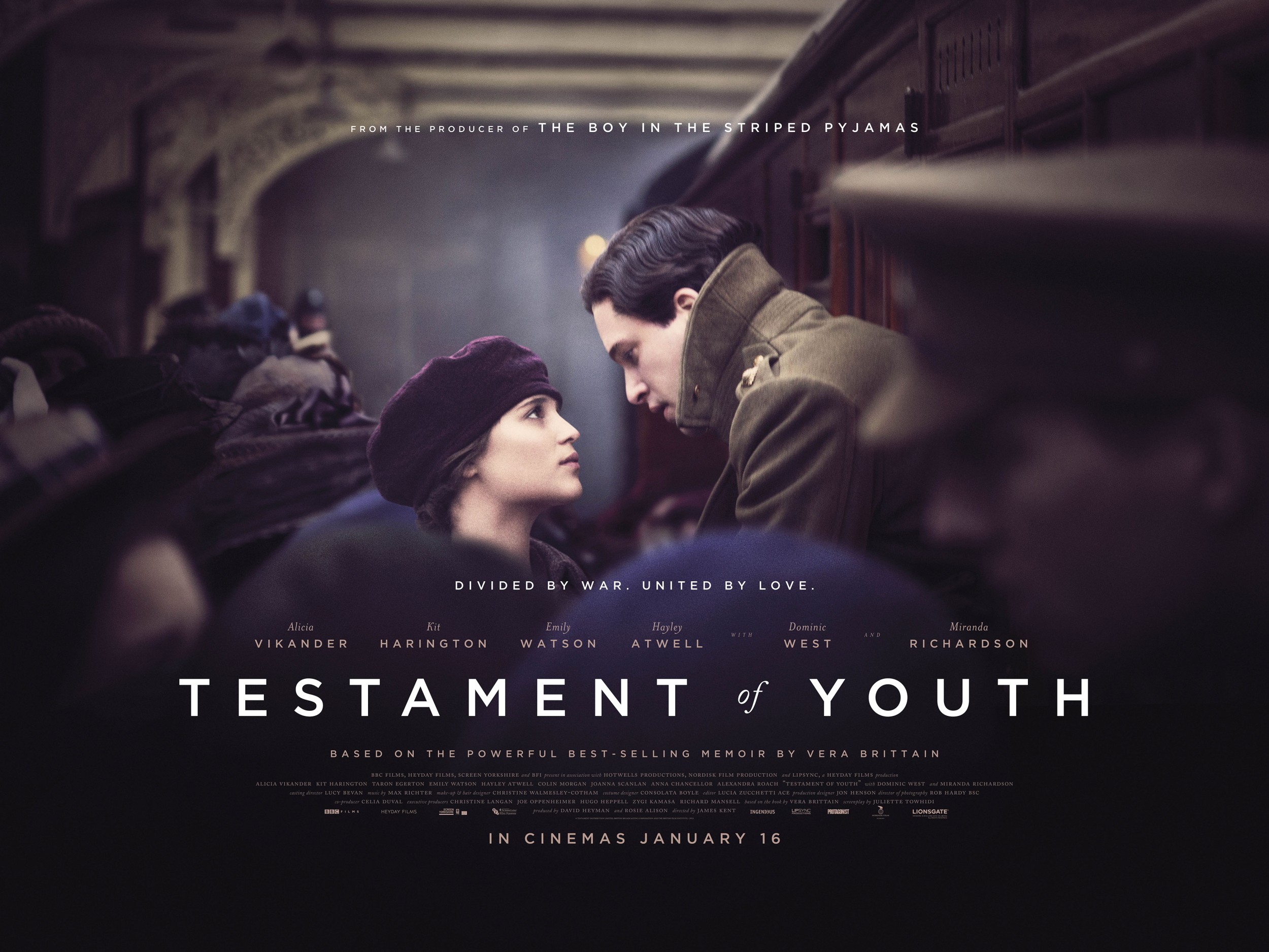 Mega Sized Movie Poster Image for Testament of Youth (#1 of 3)