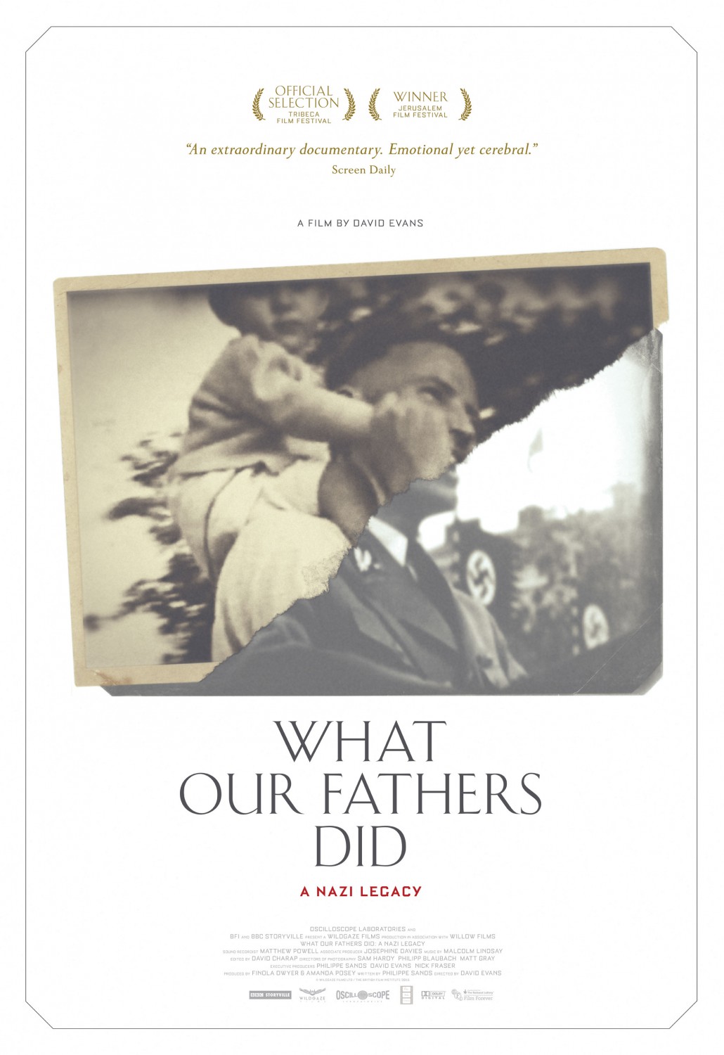 Extra Large Movie Poster Image for What Our Fathers Did: A Nazi Legacy (#1 of 2)