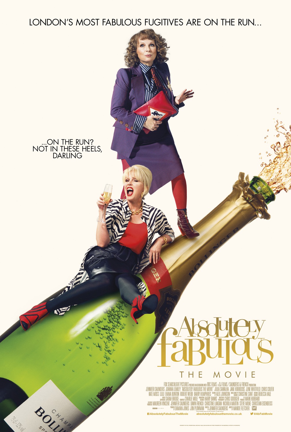 Extra Large Movie Poster Image for Absolutely Fabulous: The Movie (#3 of 3)