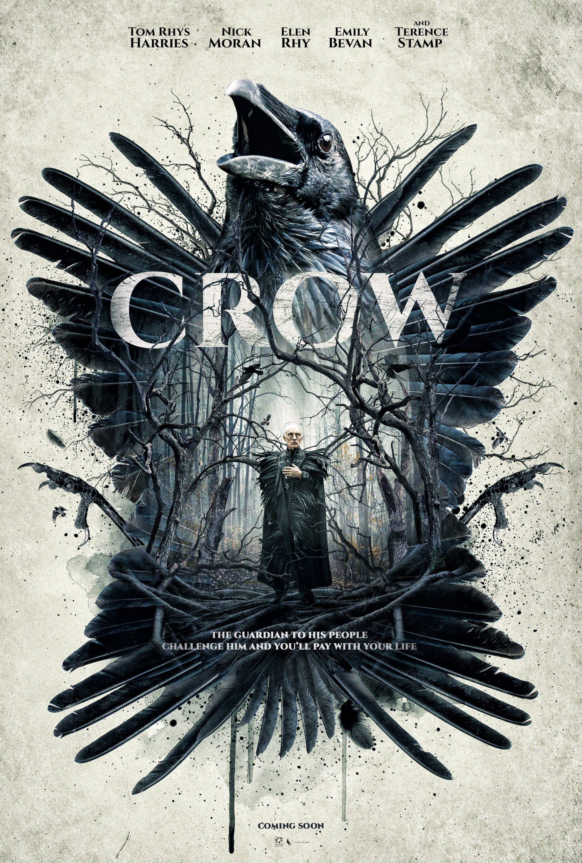 Mega Sized Movie Poster Image for Crow (#3 of 4)
