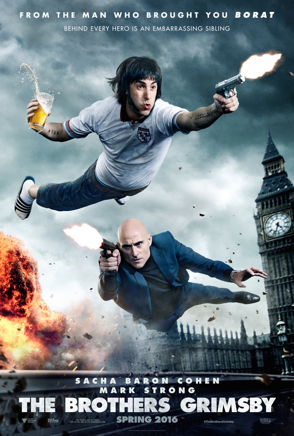 Extra Large Movie Poster Image for Grimsby (#2 of 10)