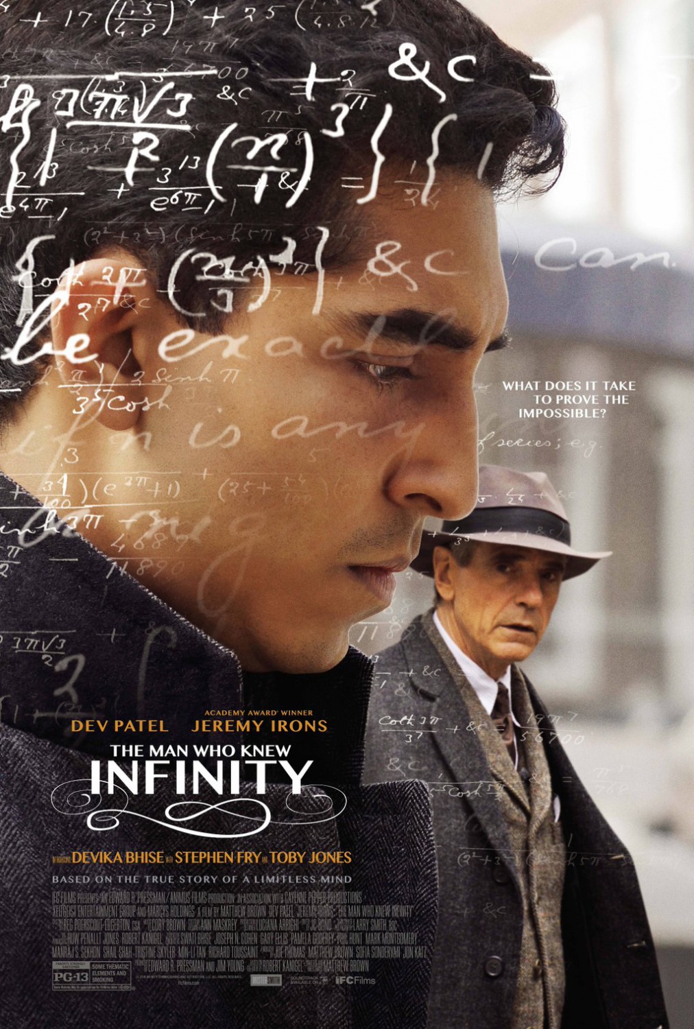 Extra Large Movie Poster Image for The Man Who Knew Infinity (#2 of 4)