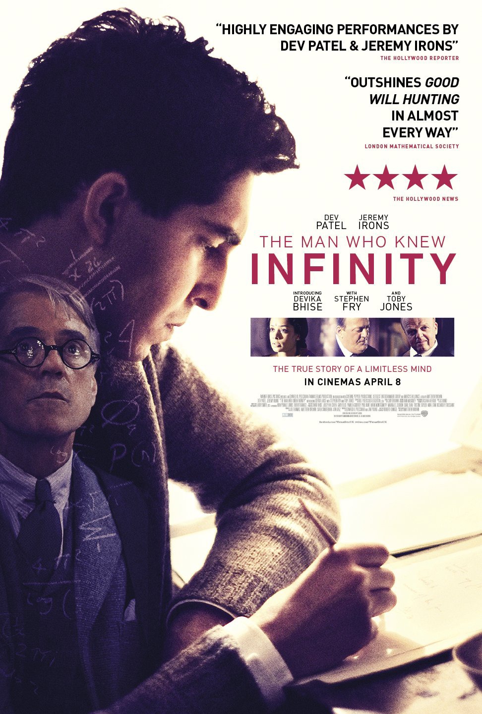 Extra Large Movie Poster Image for The Man Who Knew Infinity (#1 of 4)