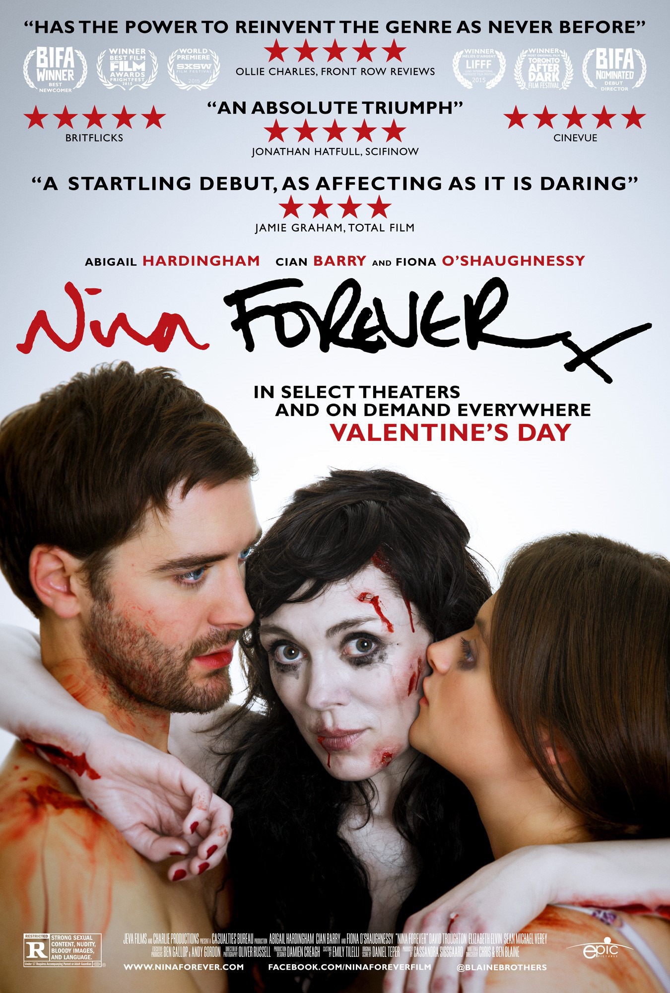 Mega Sized Movie Poster Image for Nina Forever (#3 of 3)