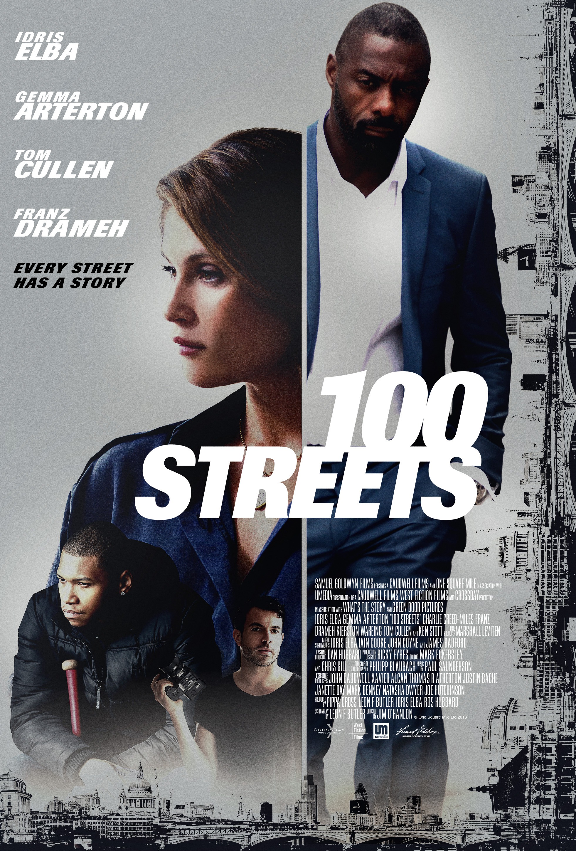 Mega Sized Movie Poster Image for 100 Streets (#2 of 3)