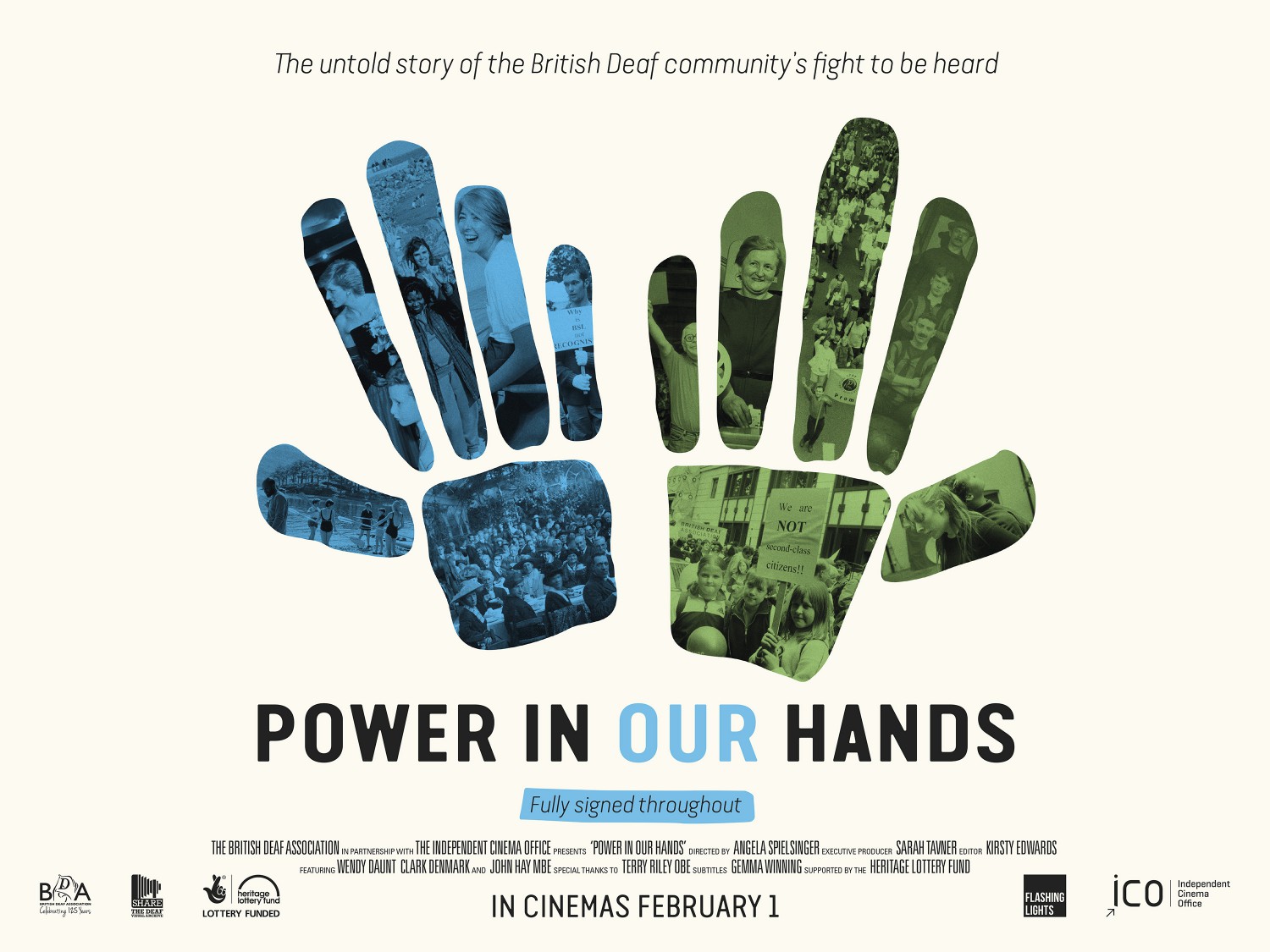 Extra Large Movie Poster Image for Power in Our Hands 
