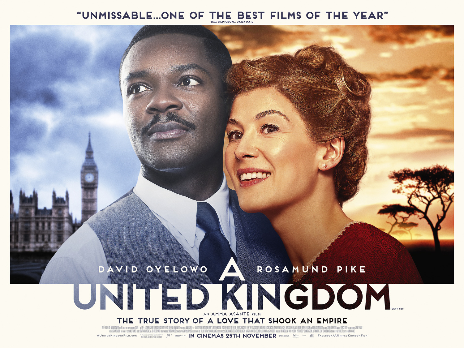 Extra Large Movie Poster Image for A United Kingdom (#9 of 9)