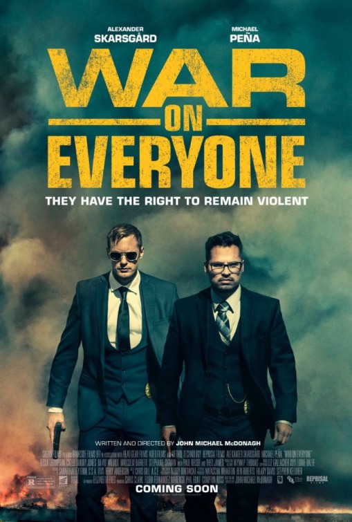 War on Everyone Movie Poster