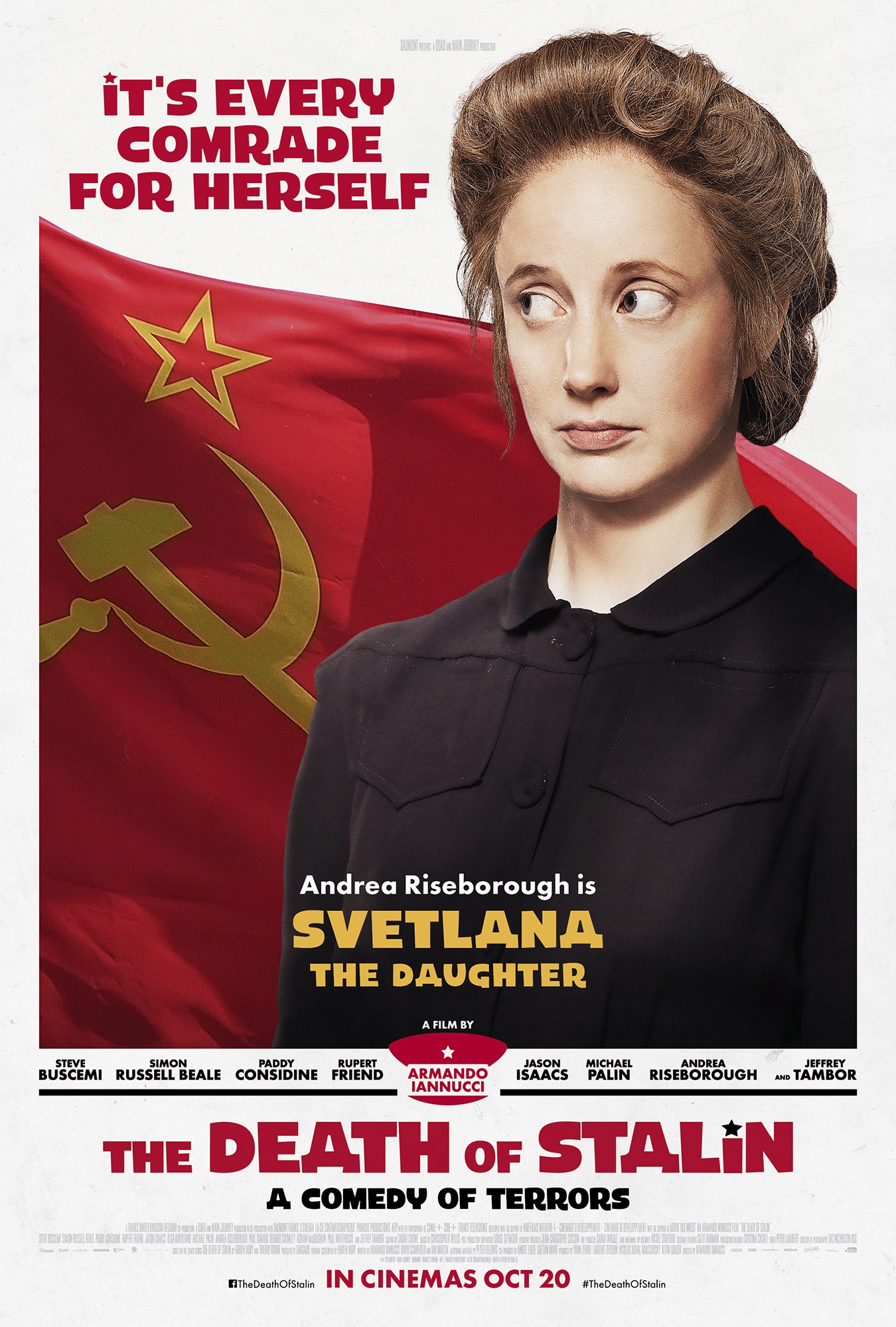Mega Sized Movie Poster Image for The Death of Stalin (#3 of 11)