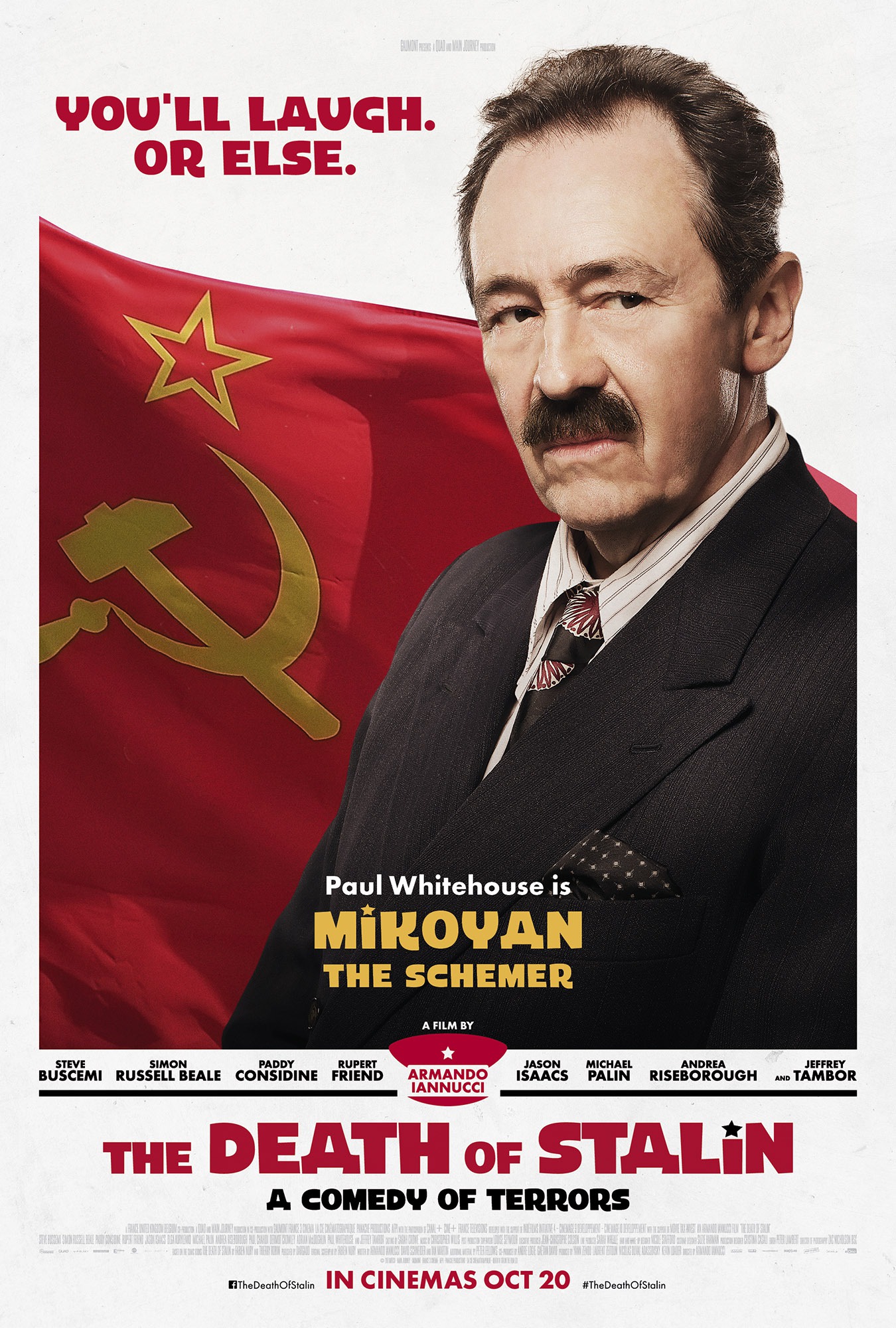 Mega Sized Movie Poster Image for The Death of Stalin (#7 of 11)