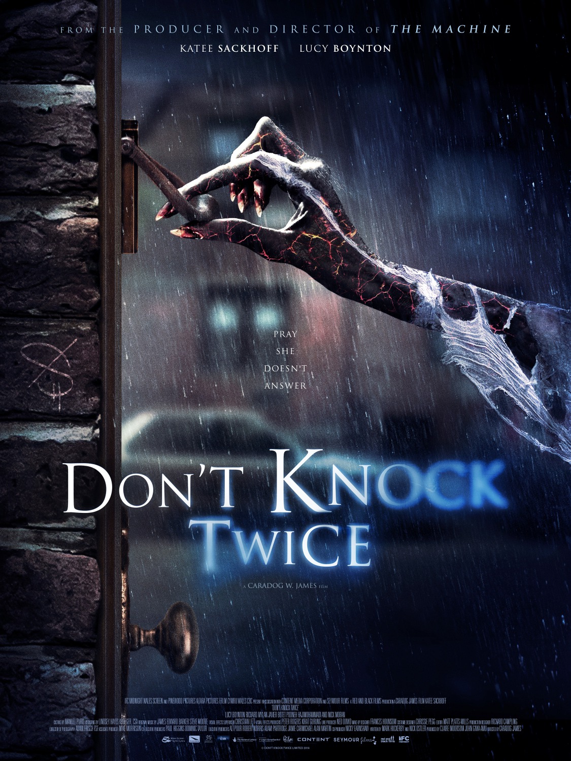 Extra Large Movie Poster Image for Don't Knock Twice (#2 of 3)