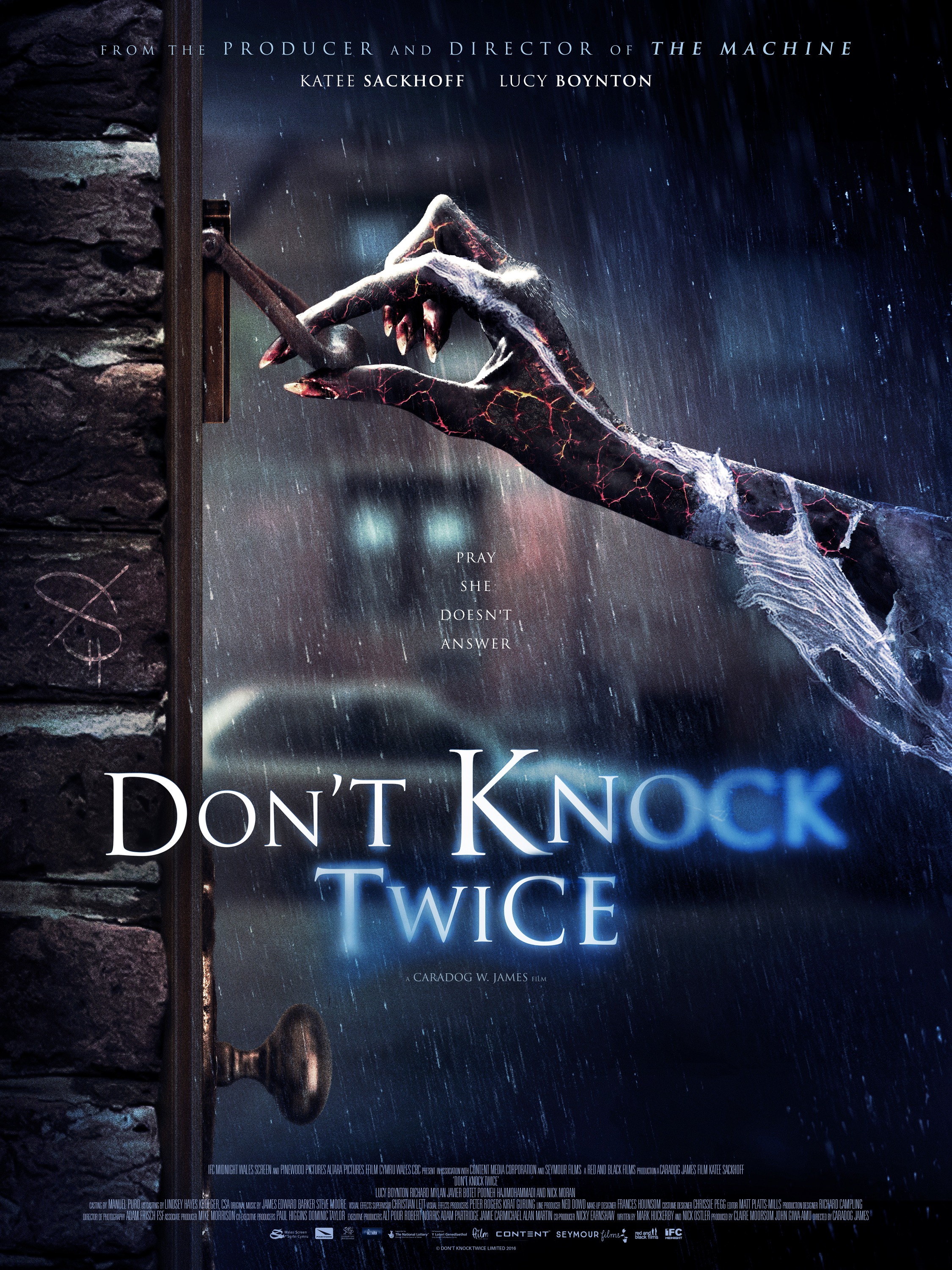 Mega Sized Movie Poster Image for Don't Knock Twice (#2 of 3)