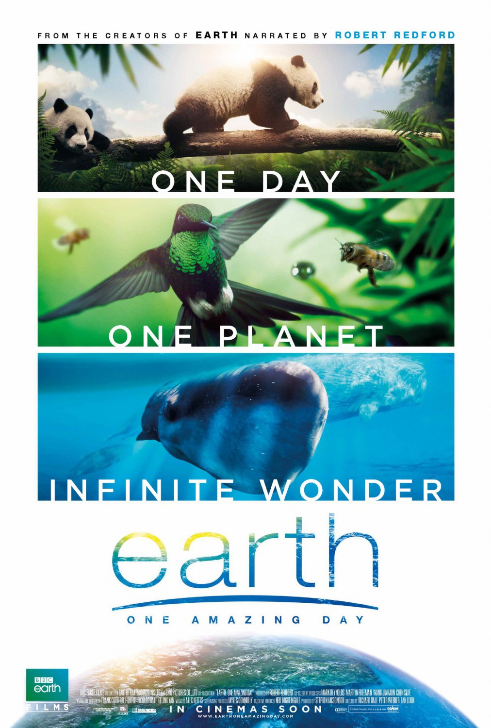 Extra Large Movie Poster Image for Earth: One Amazing Day (#1 of 2)