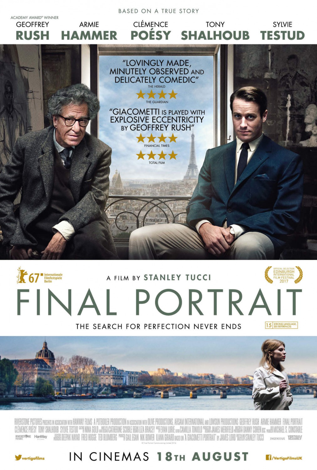 Extra Large Movie Poster Image for Final Portrait (#1 of 2)