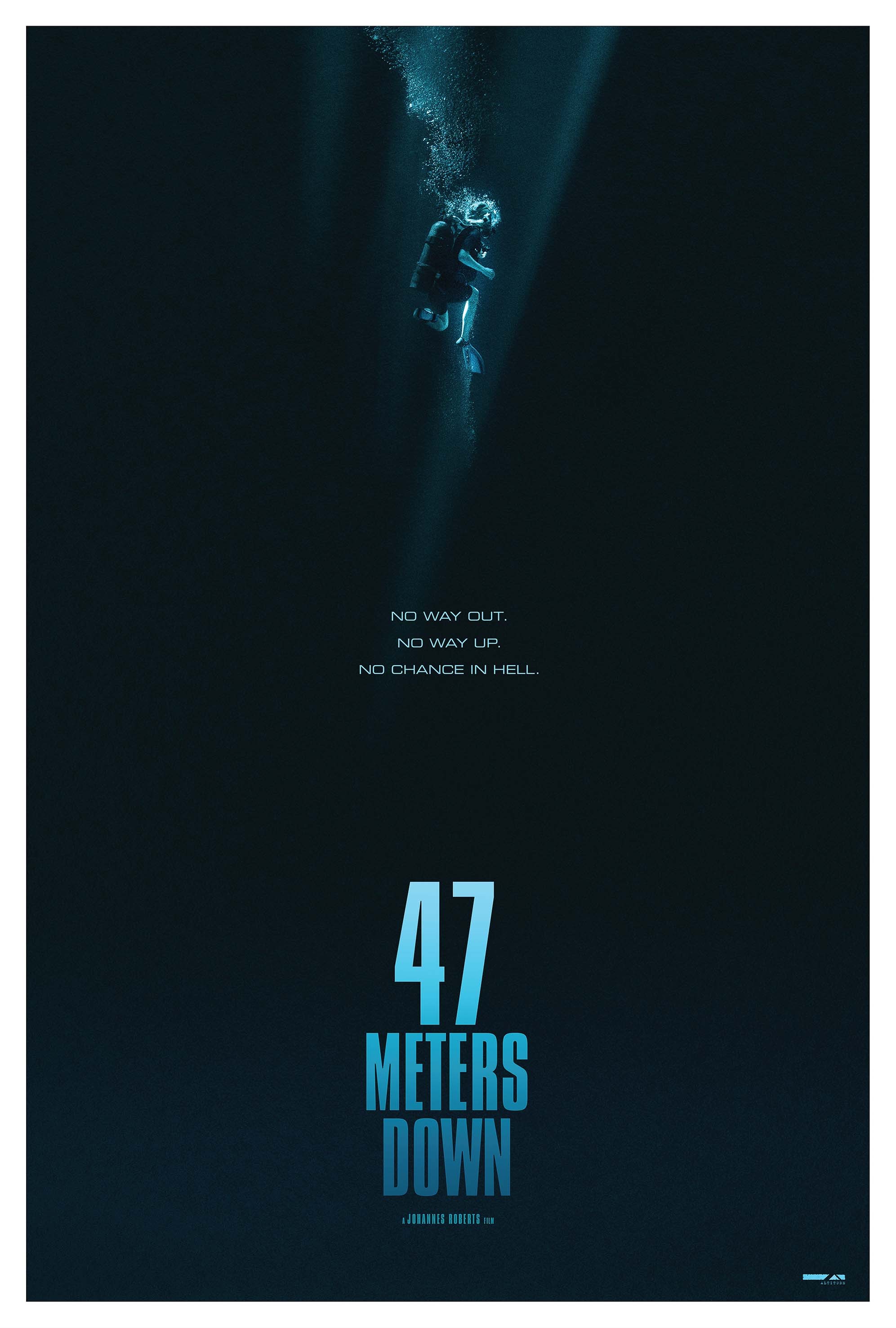 Mega Sized Movie Poster Image for 47 Meters Down (#1 of 10)