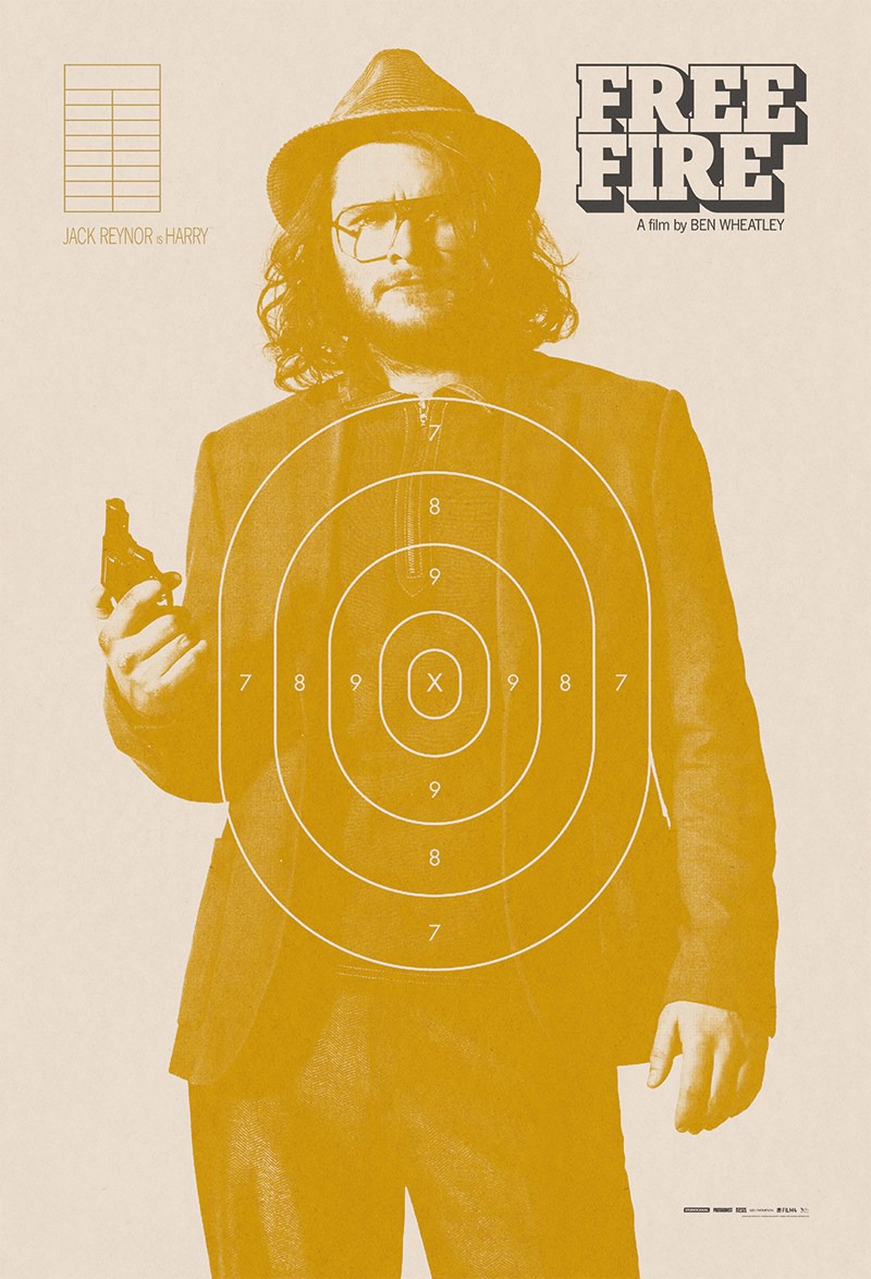 Extra Large Movie Poster Image for Free Fire (#2 of 28)