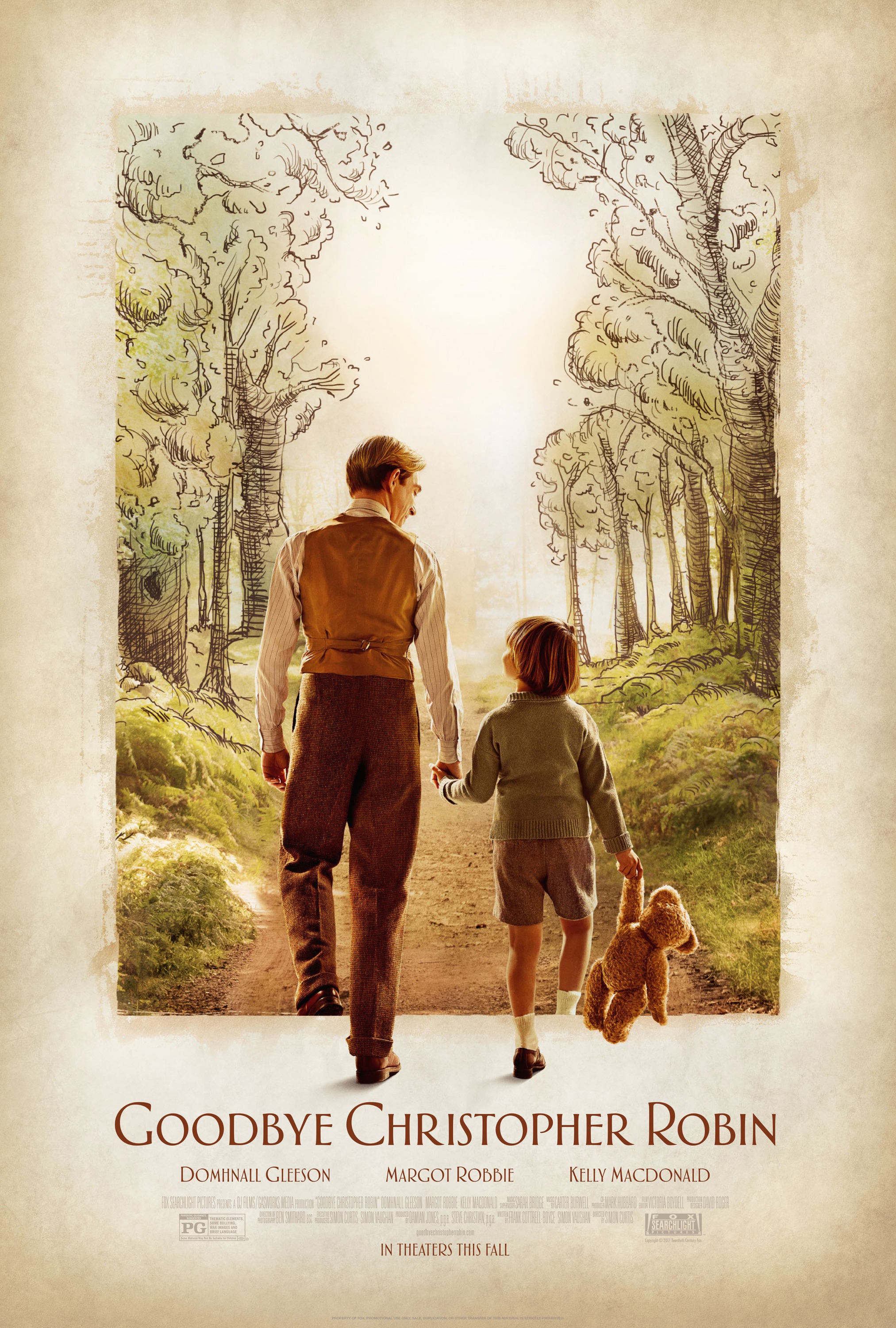 Mega Sized Movie Poster Image for Goodbye Christopher Robin (#2 of 4)