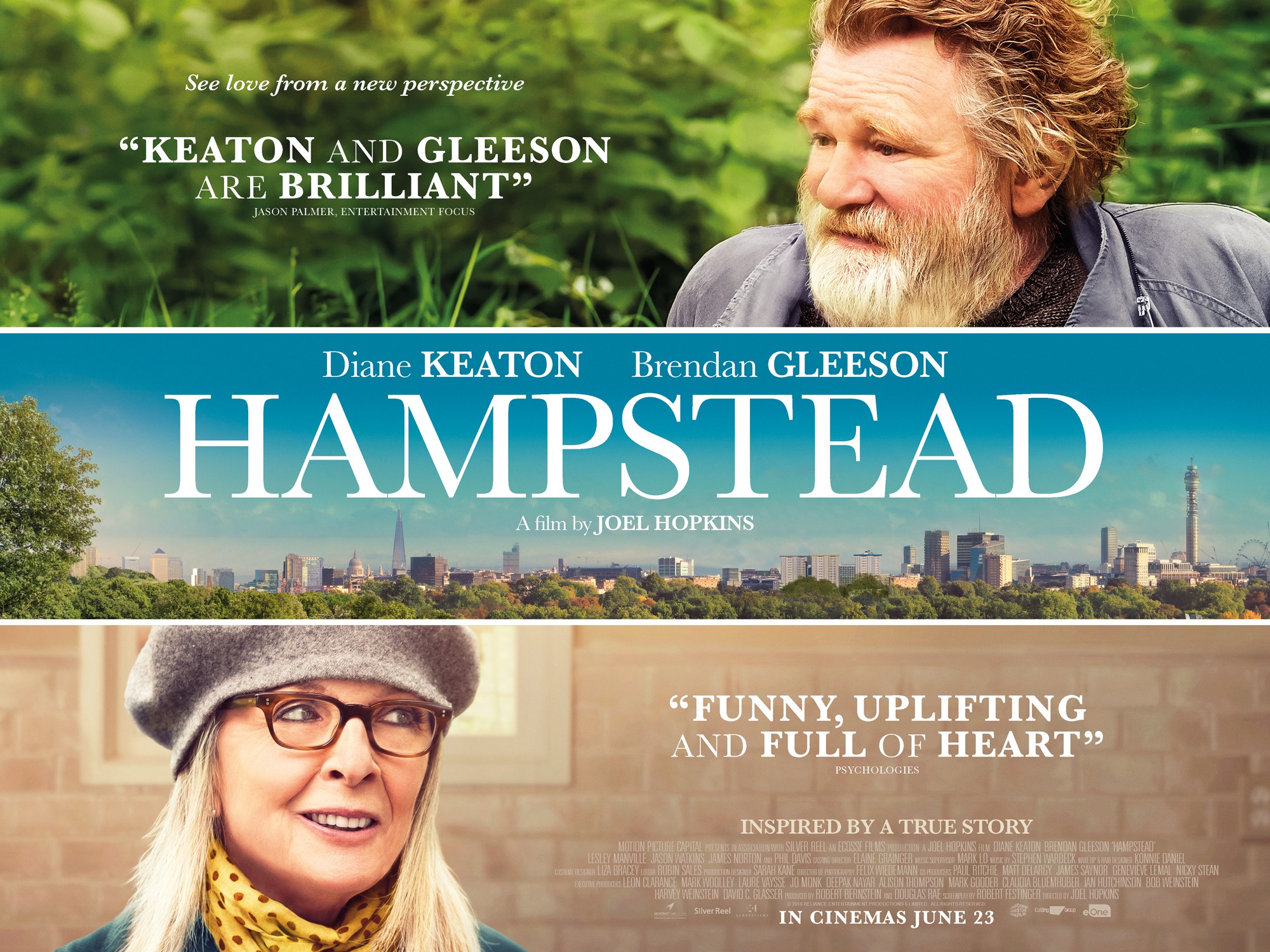 Mega Sized Movie Poster Image for Hampstead 