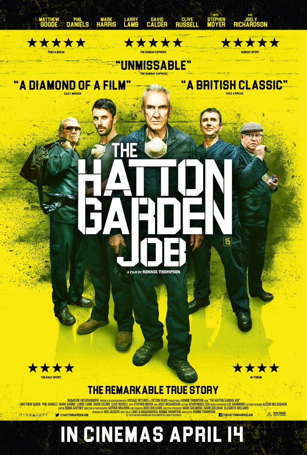 Extra Large Movie Poster Image for The Hatton Garden Job 