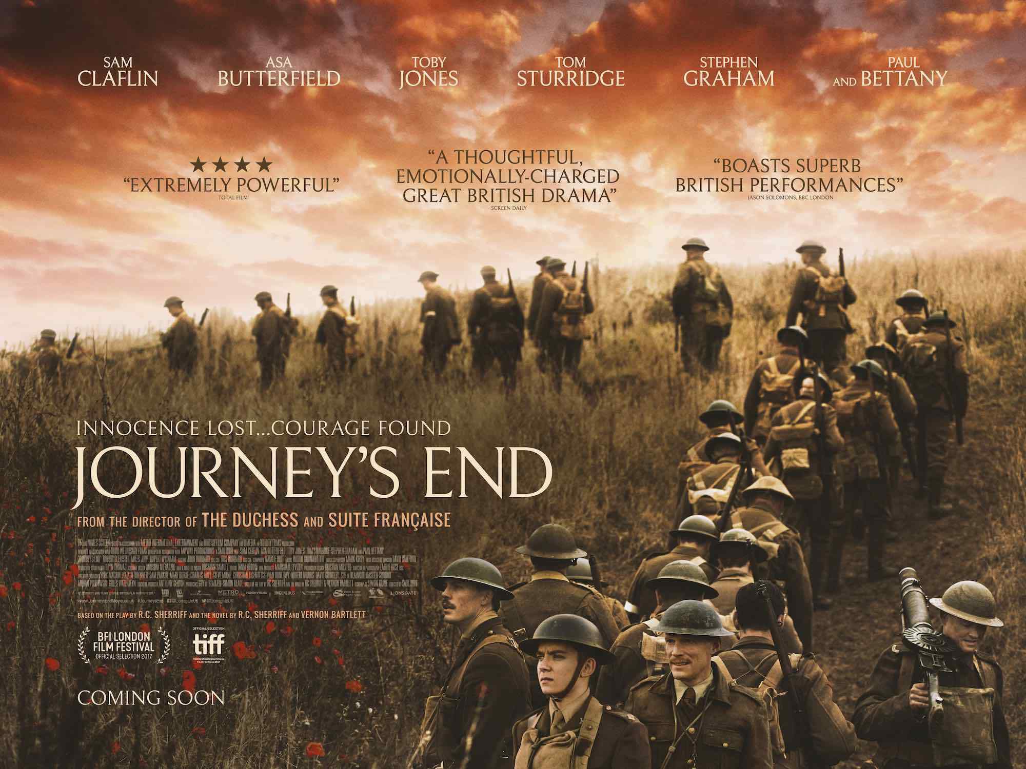 Mega Sized Movie Poster Image for Journey's End 