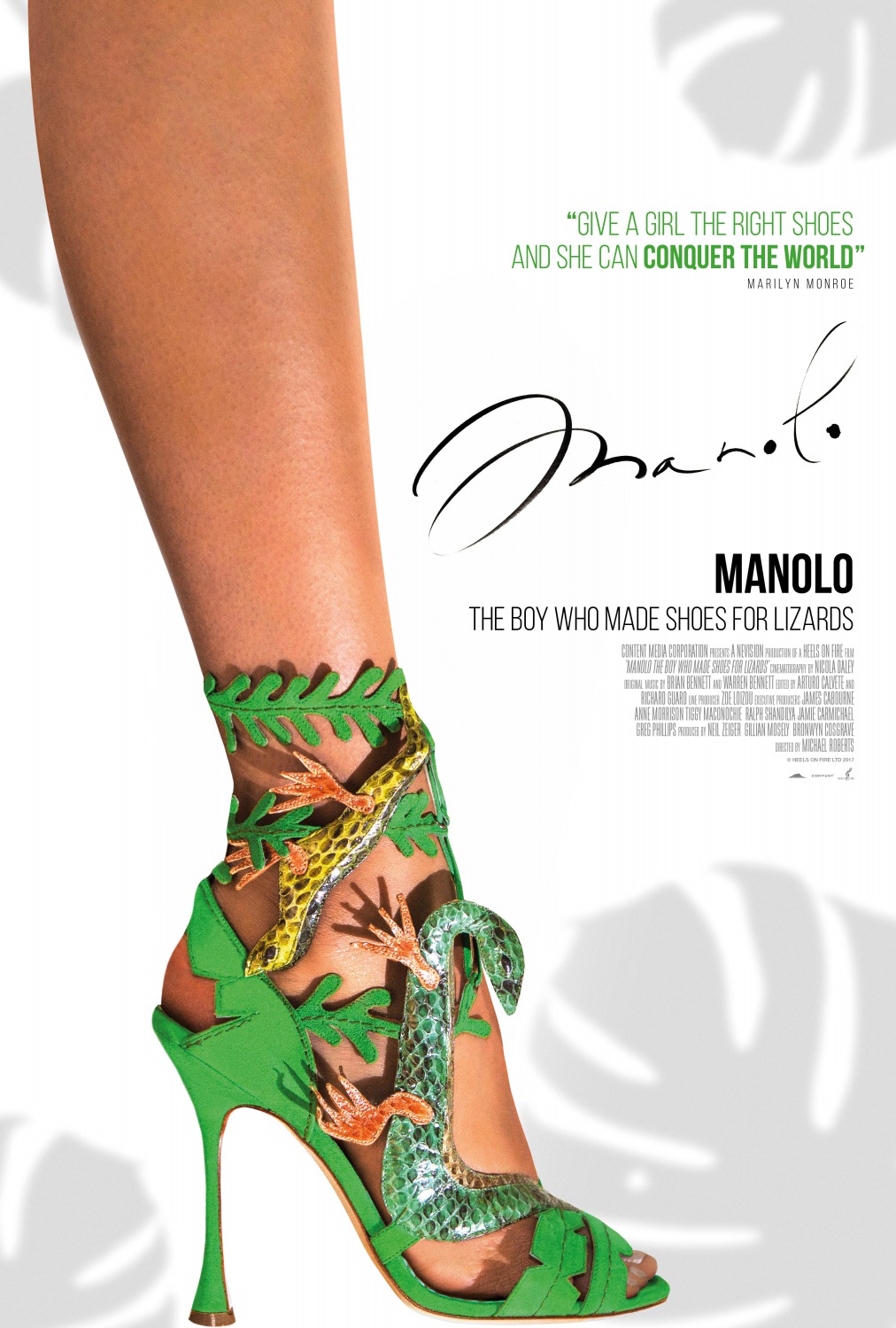 Extra Large Movie Poster Image for Manolo: The Boy Who Made Shoes for Lizards 