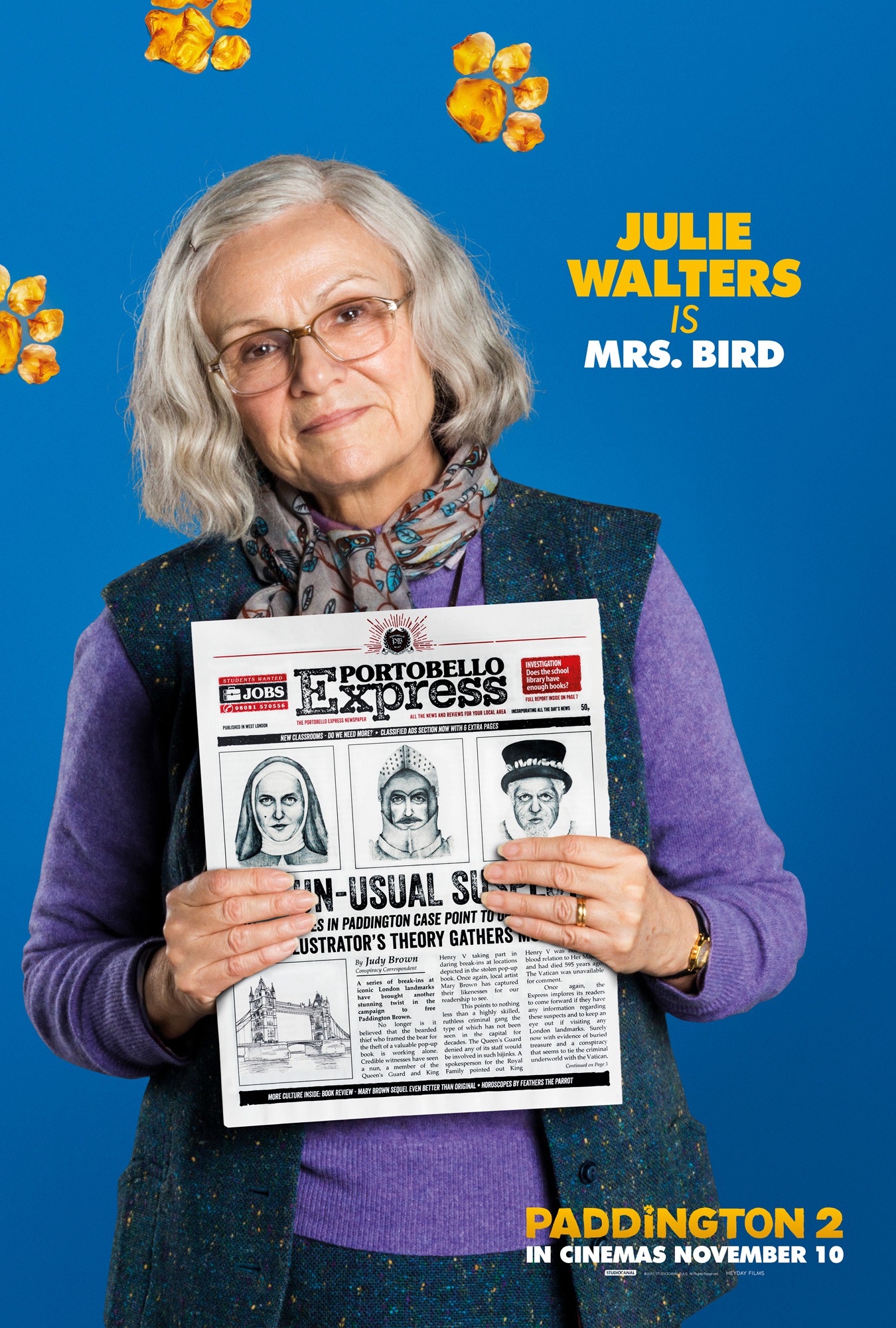 Mega Sized Movie Poster Image for Paddington 2 (#11 of 32)