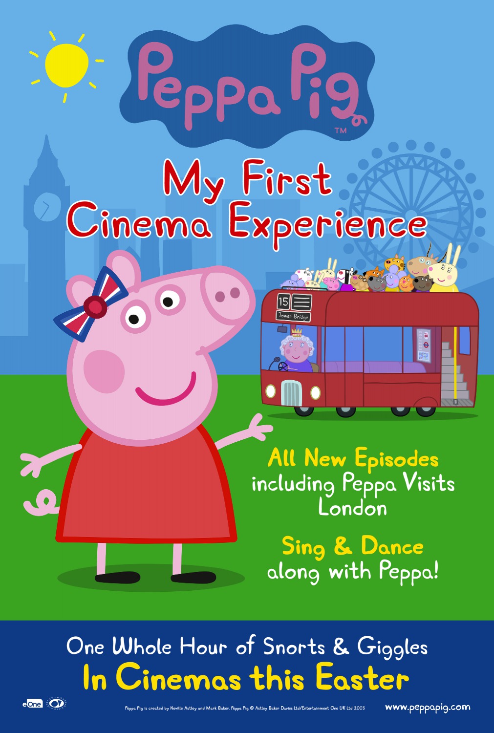 Extra Large Movie Poster Image for Peppa Pig: My First Cinema Experience (#1 of 3)