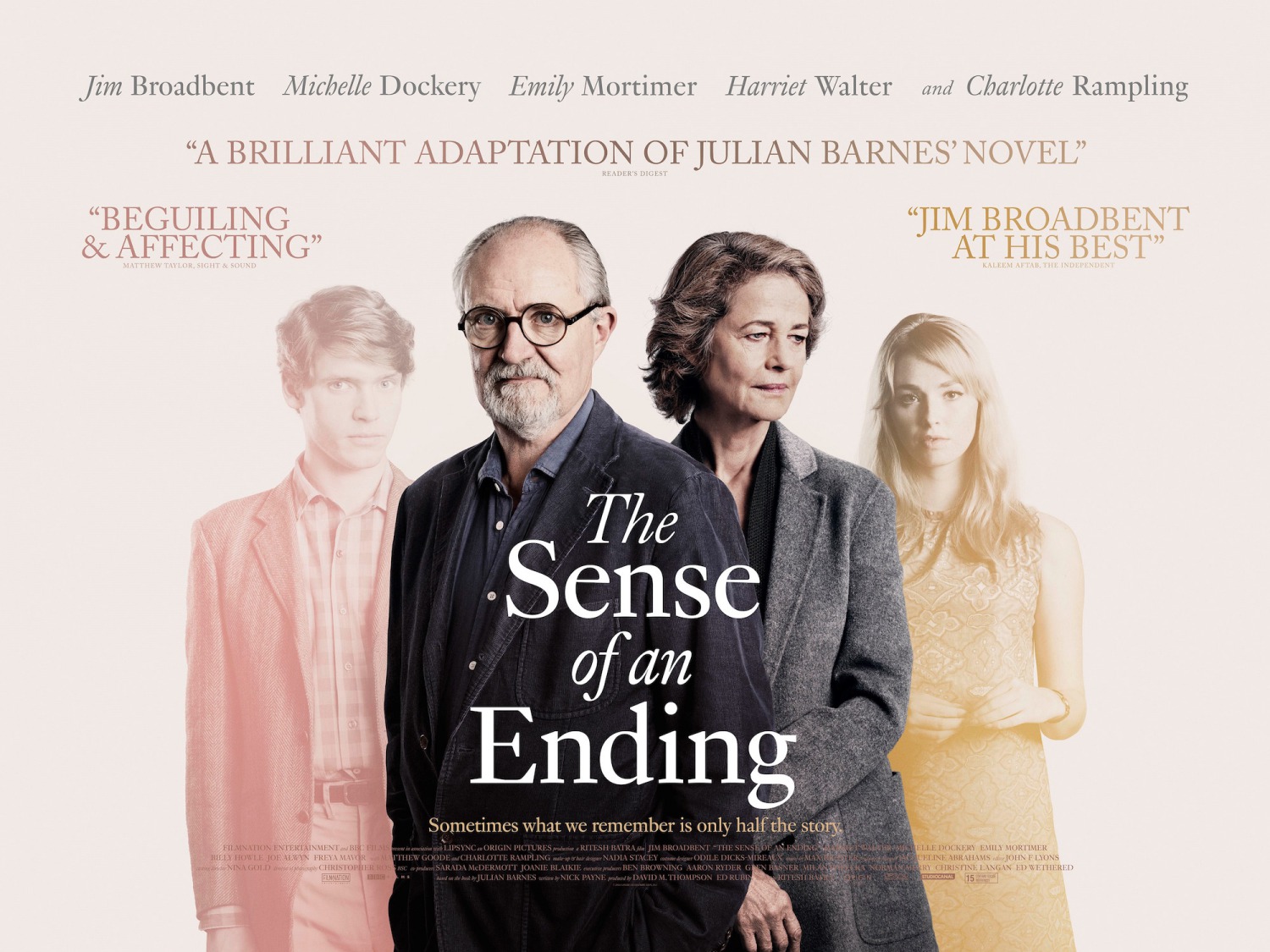 Extra Large Movie Poster Image for The Sense of an Ending (#2 of 3)