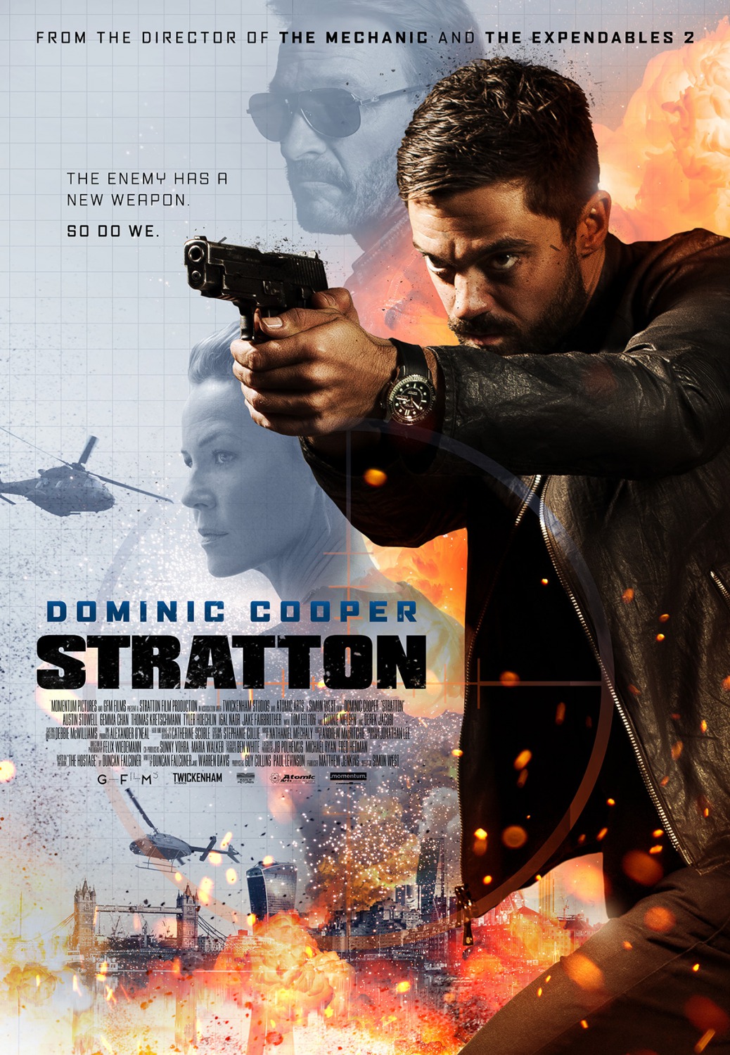 Extra Large Movie Poster Image for Stratton (#3 of 3)