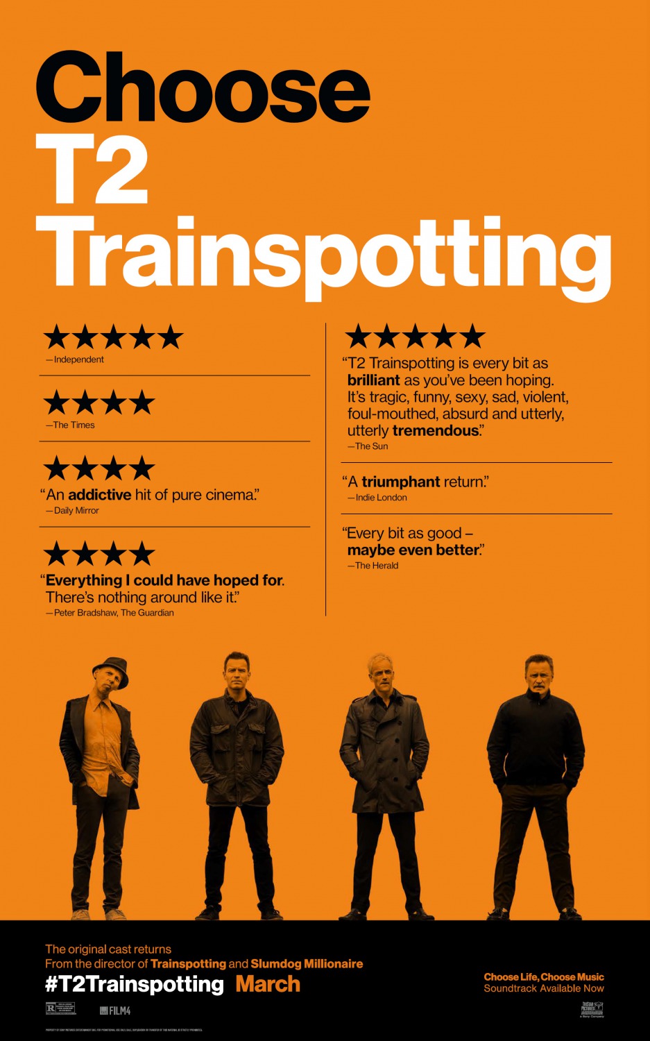 Extra Large Movie Poster Image for T2: Trainspotting (#8 of 12)