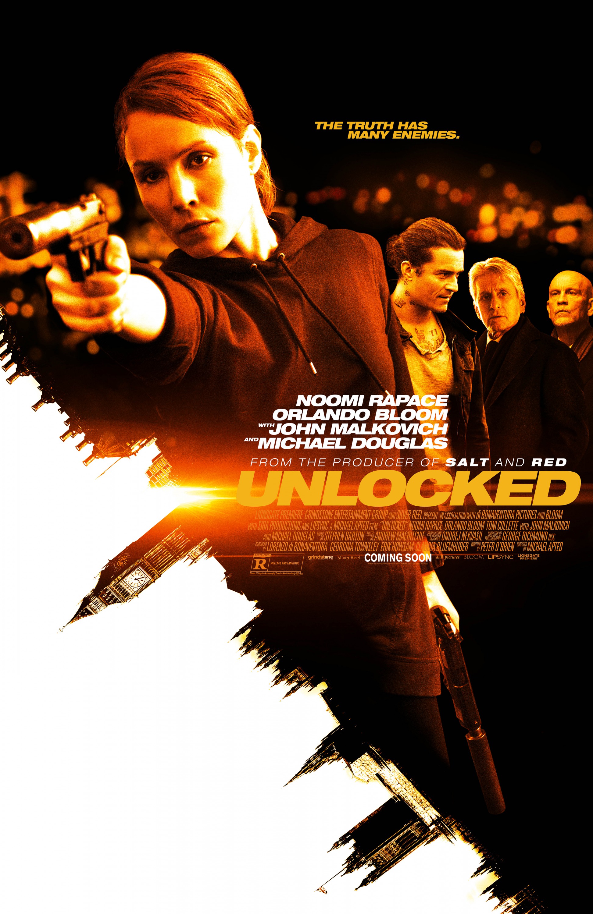 Mega Sized Movie Poster Image for Unlocked (#6 of 8)