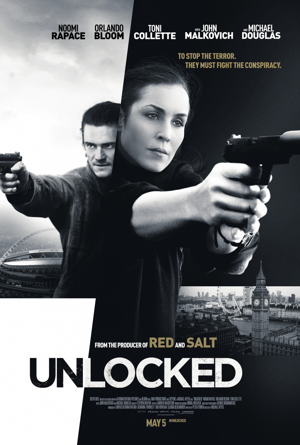 Extra Large Movie Poster Image for Unlocked (#1 of 8)
