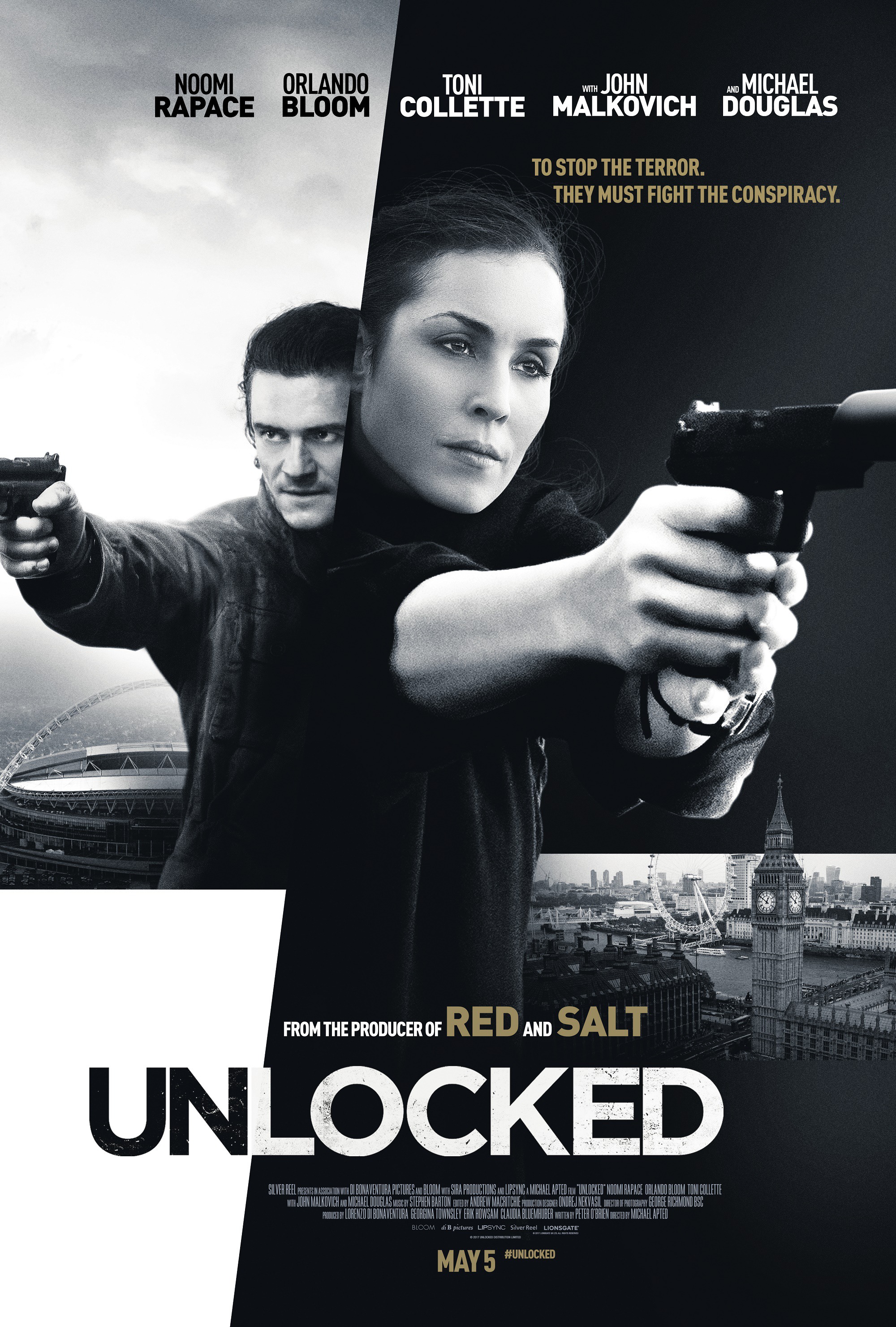 Mega Sized Movie Poster Image for Unlocked (#1 of 8)