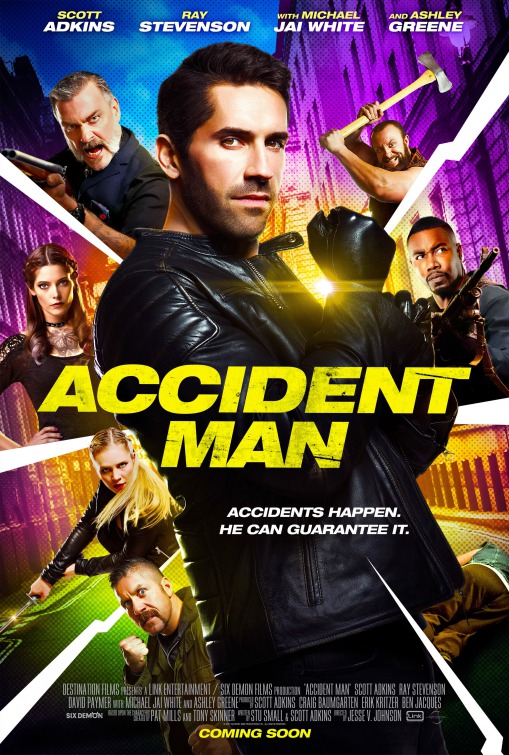 Resultado de imagem para movie poster Accident Man