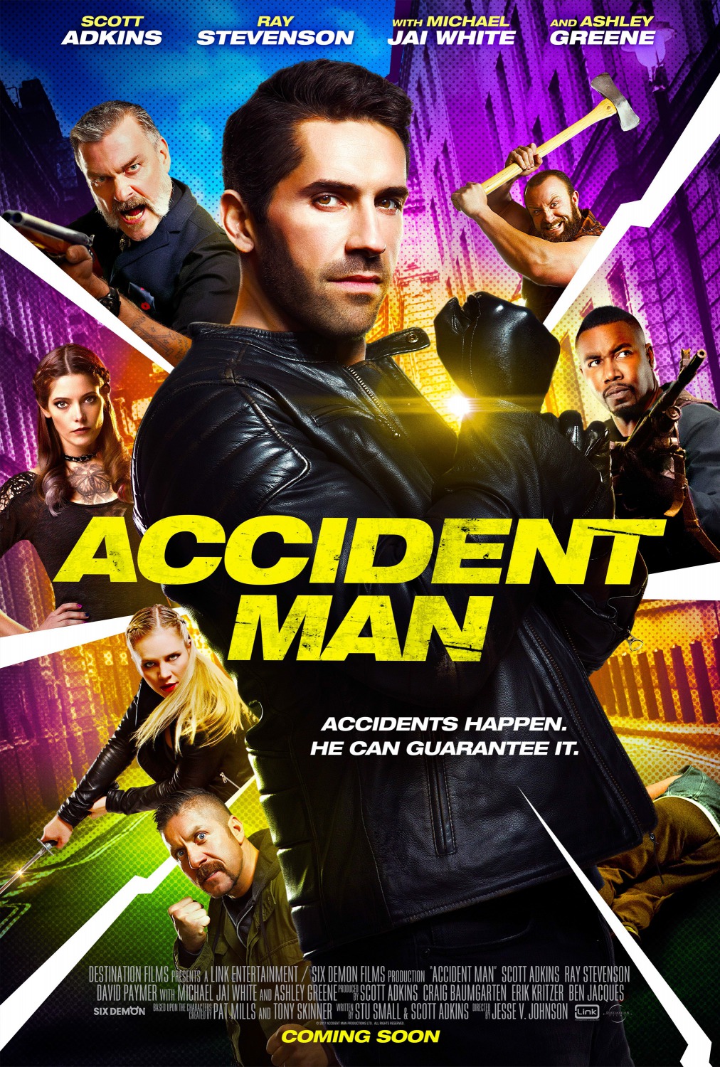 Extra Large Movie Poster Image for Accident Man 