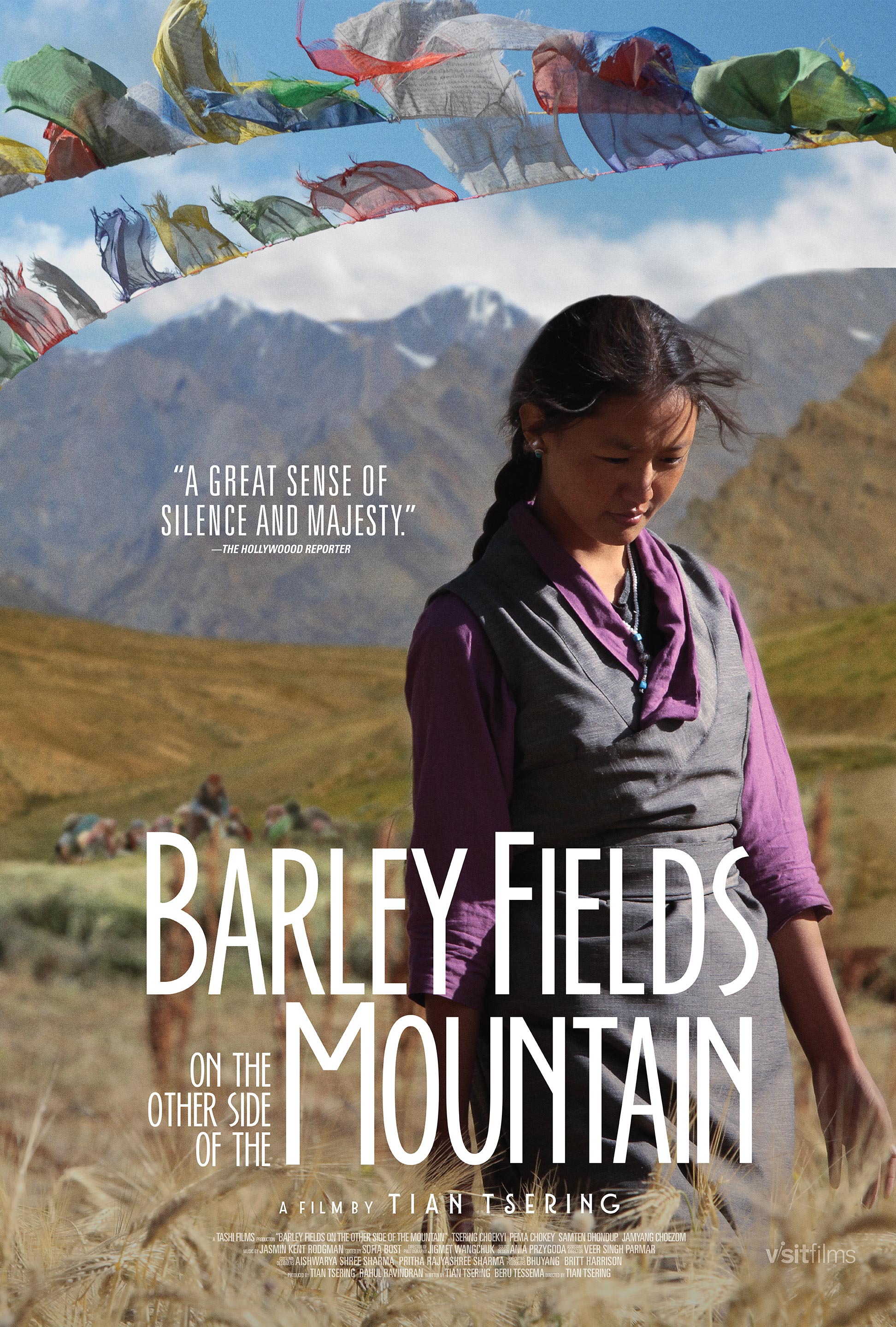 Mega Sized Movie Poster Image for Barley Fields on the Other Side of the Mountain 