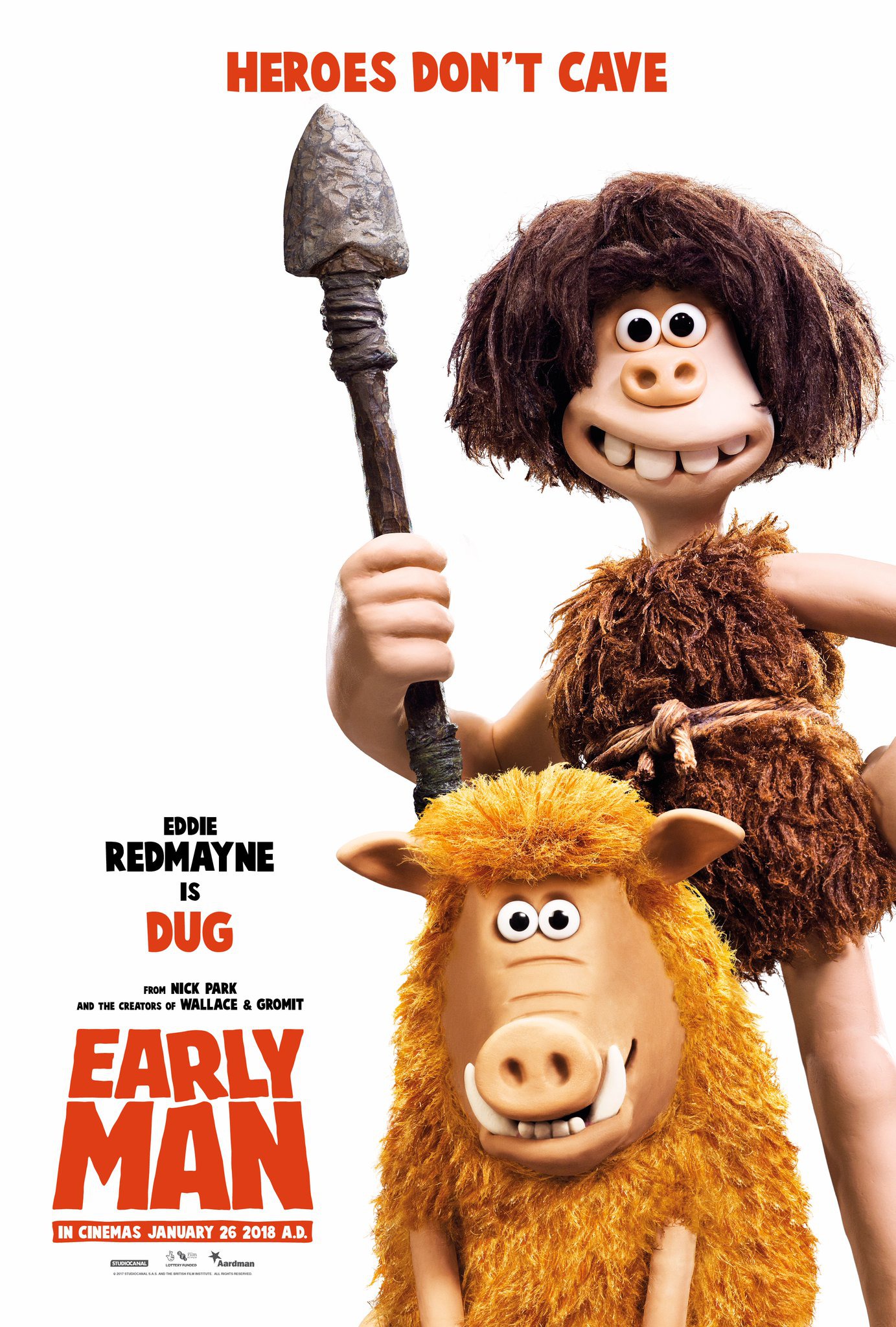 Mega Sized Movie Poster Image for Early Man (#13 of 36)