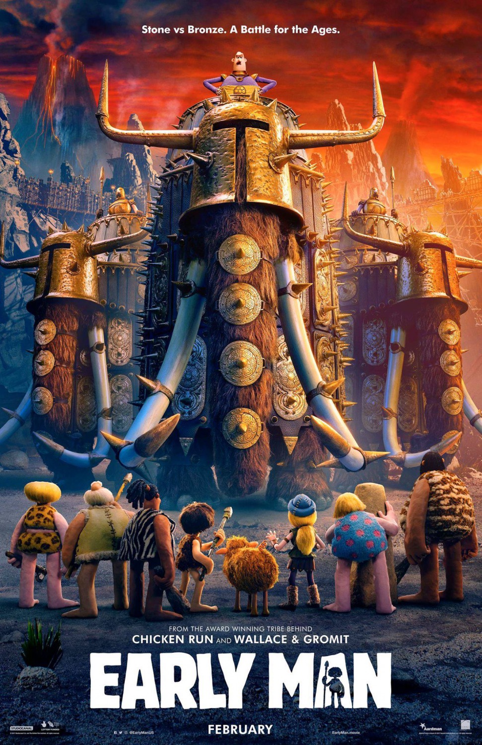 Extra Large Movie Poster Image for Early Man (#3 of 36)