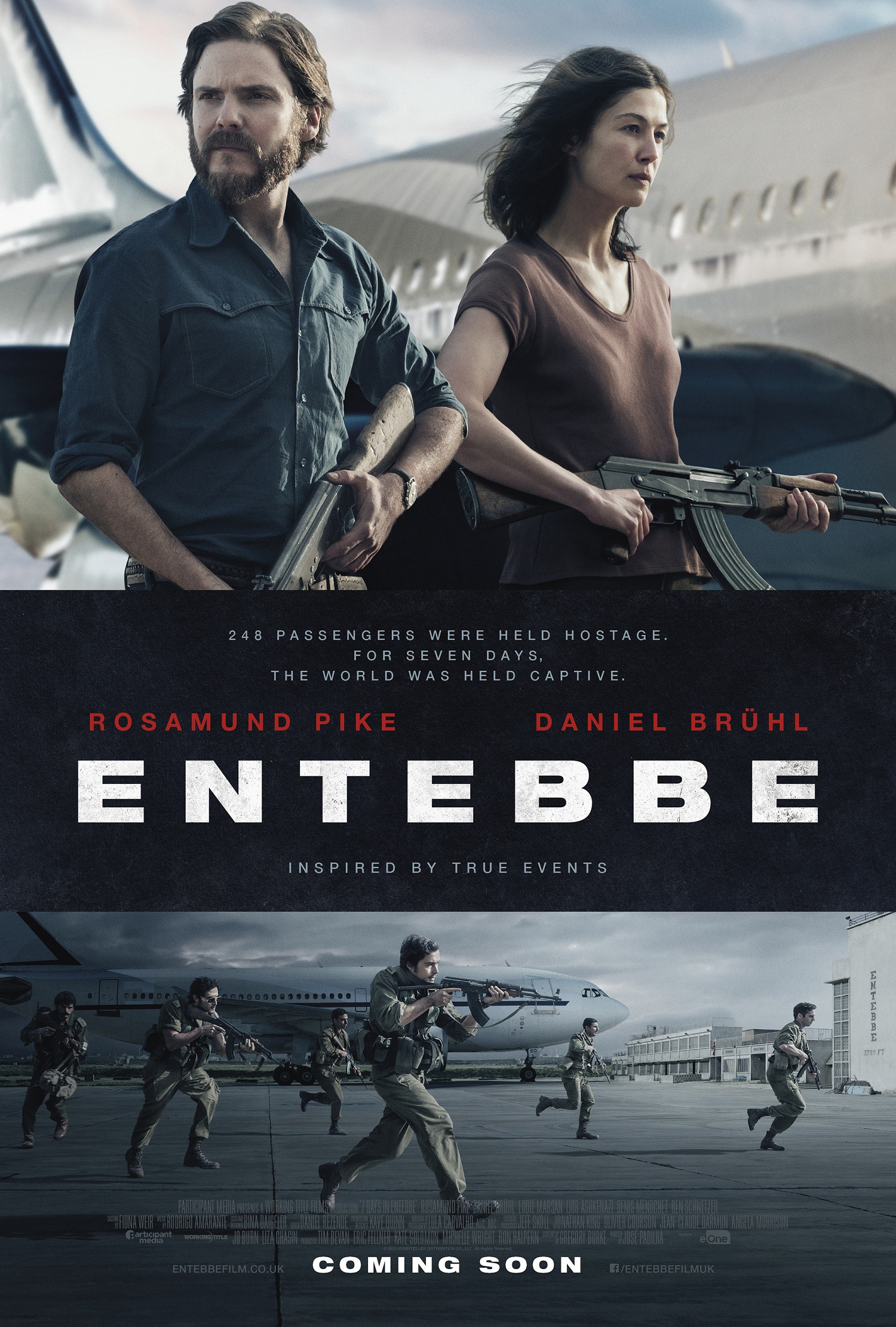 Mega Sized Movie Poster Image for Entebbe (#3 of 5)