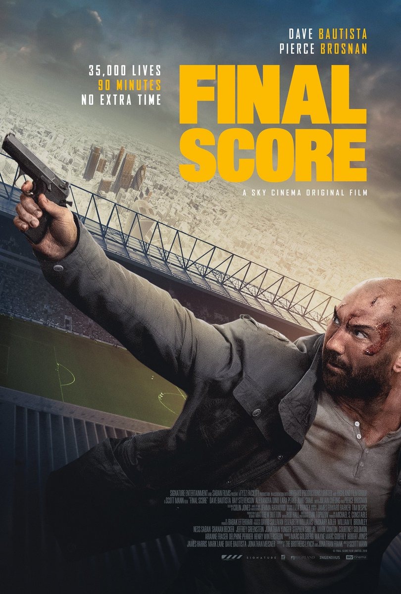 Extra Large Movie Poster Image for Final Score (#1 of 5)